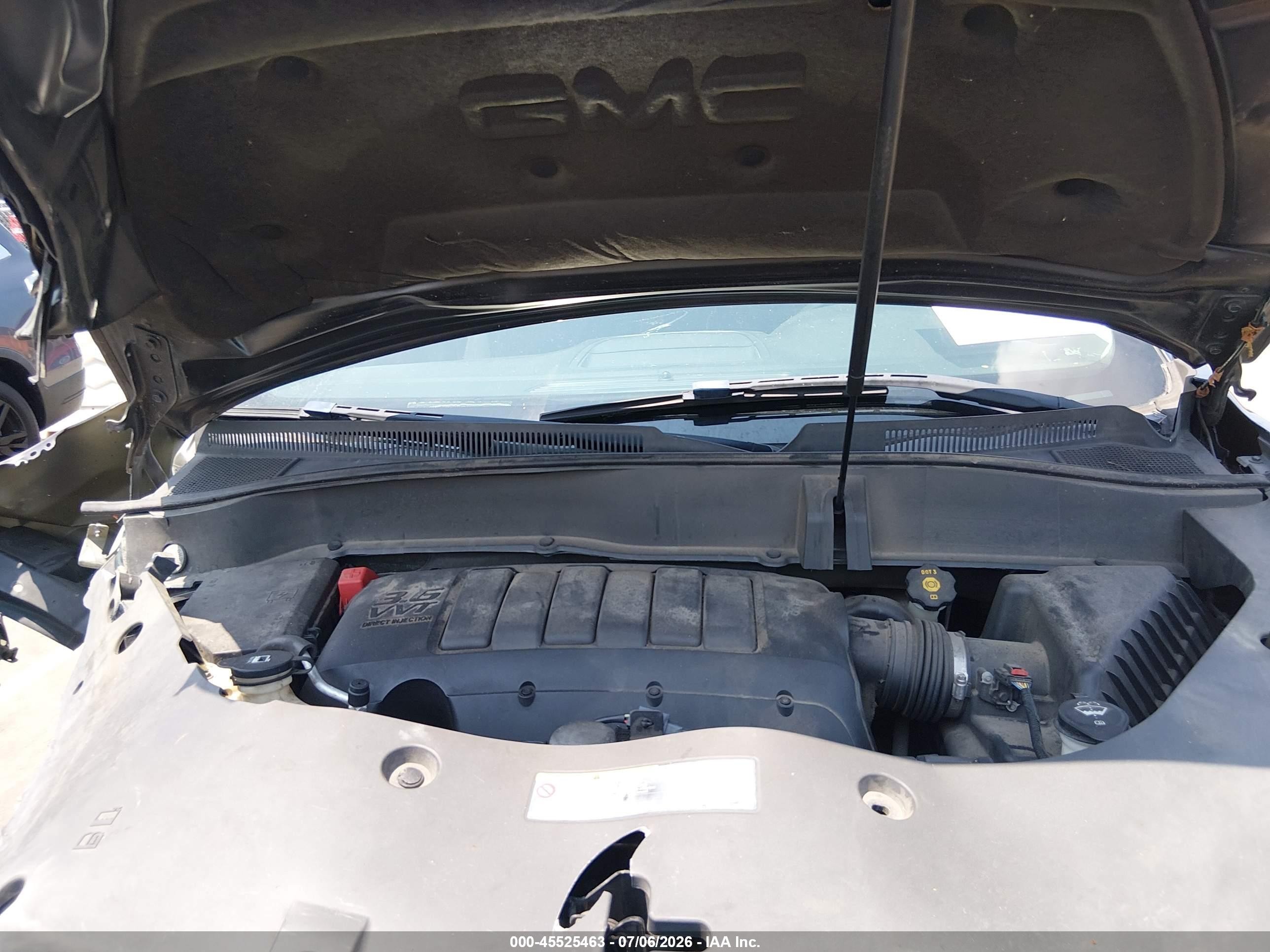 2013 Gmc Acadia Sle-2 Gray vin: 1GKKRPKD2DJ249802
