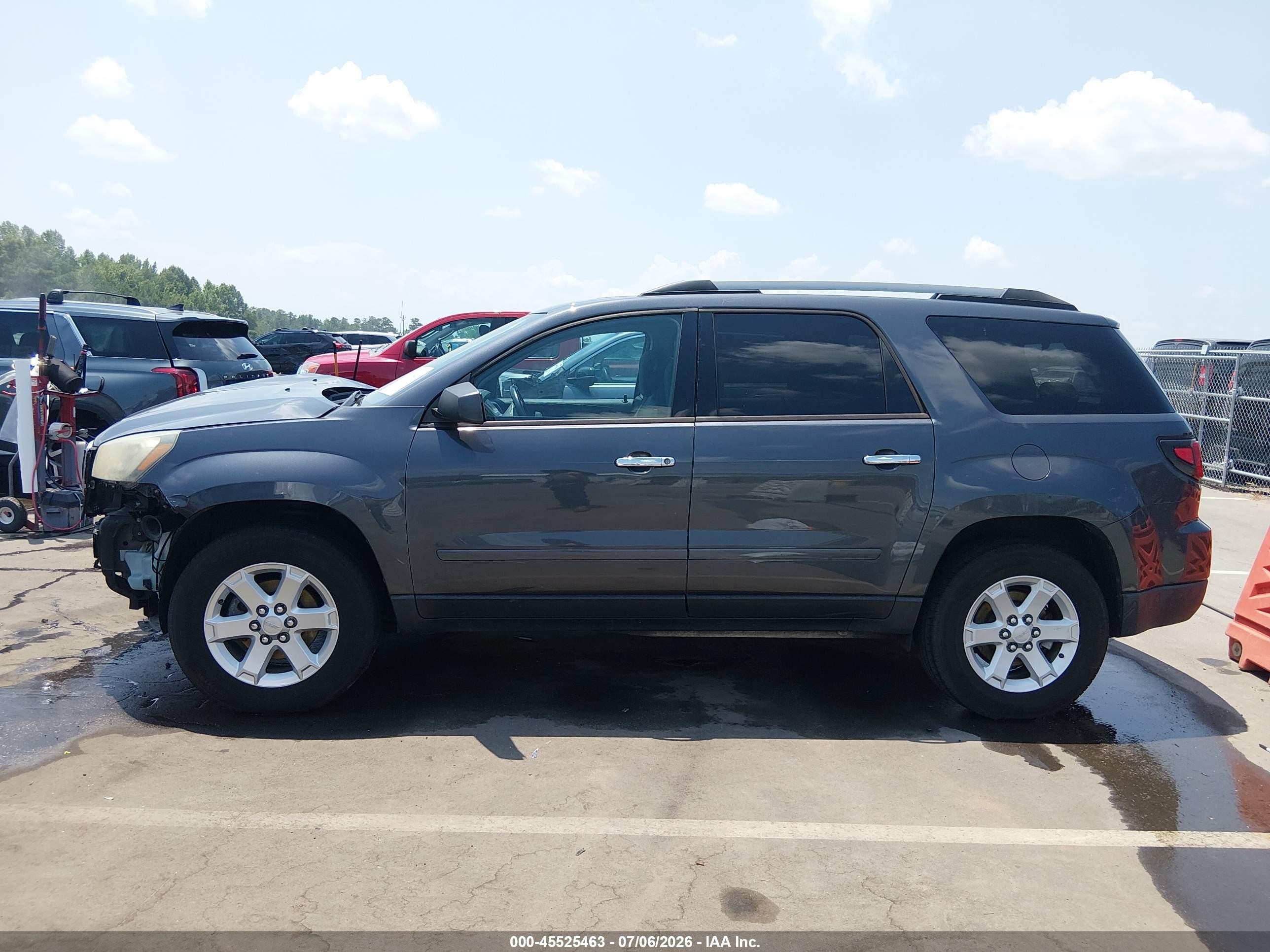 2013 Gmc Acadia Sle-2 Gray vin: 1GKKRPKD2DJ249802