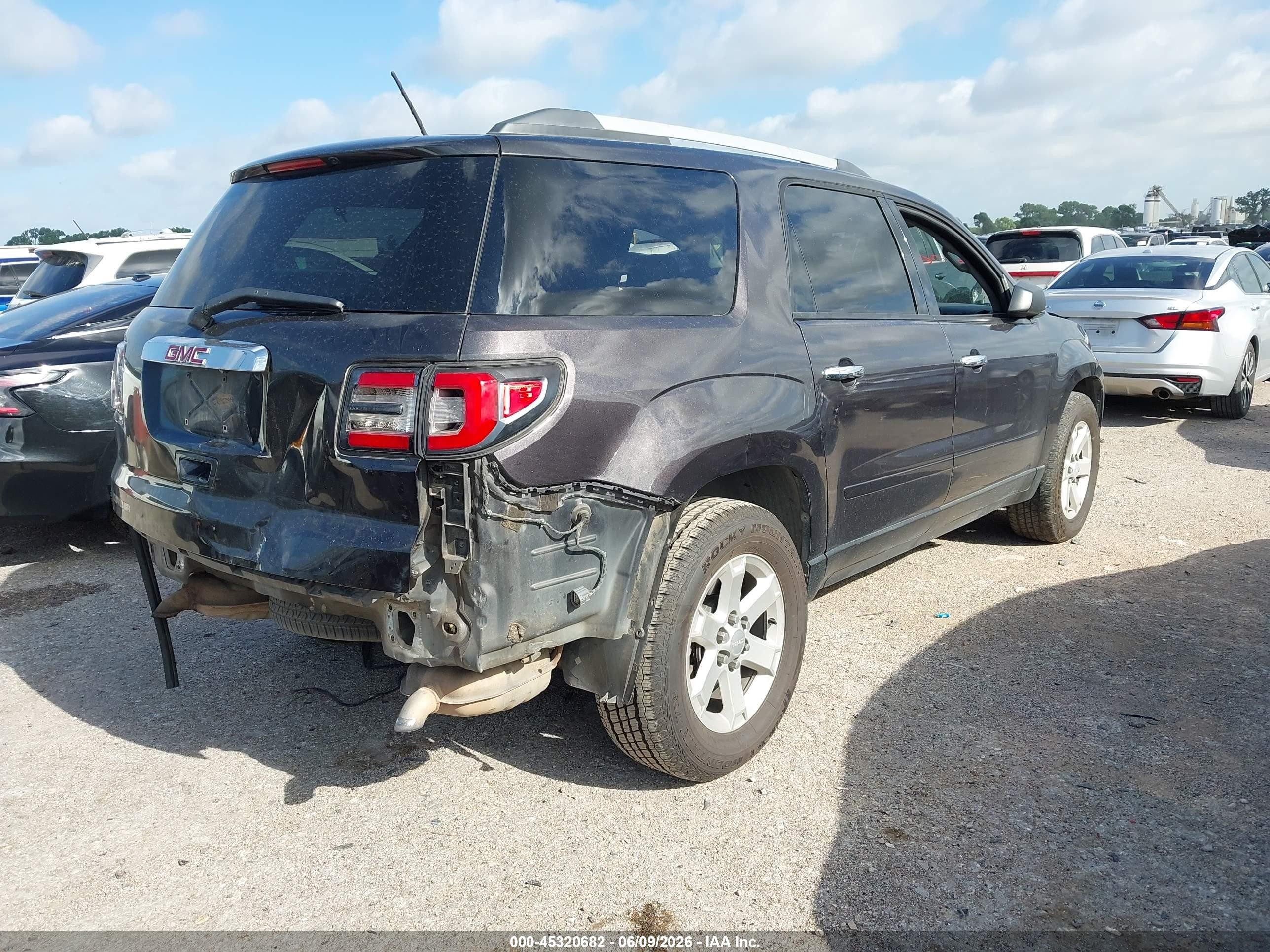 2013 Gmc Acadia Sle-2 Gray vin: 1GKKRPKD2DJ263490