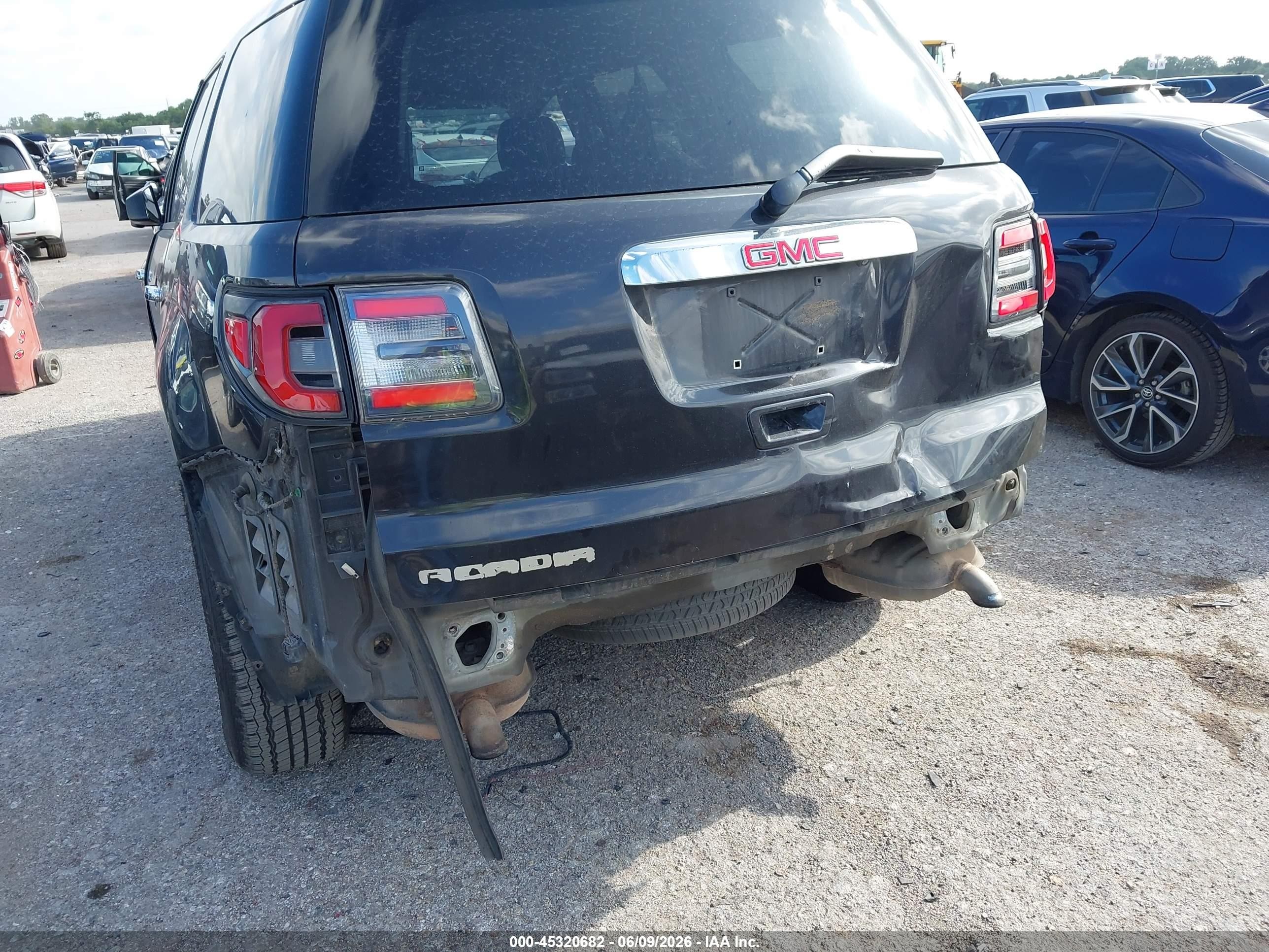 2013 Gmc Acadia Sle-2 Gray vin: 1GKKRPKD2DJ263490