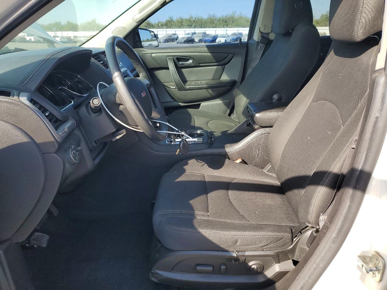 2014 Gmc Acadia Sle White vin: 1GKKRPKD2EJ178733