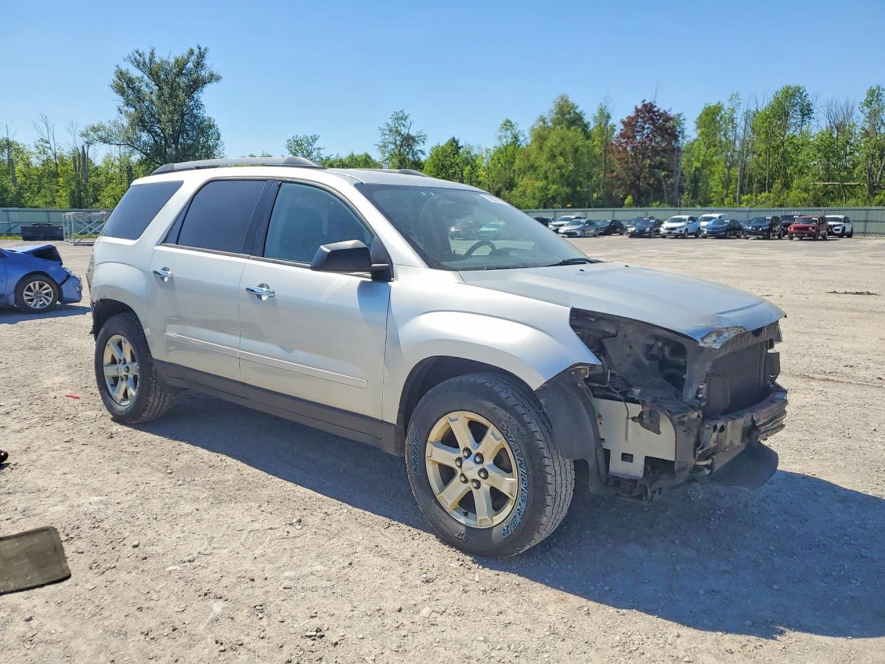 2014 Gmc Acadia Sle Серебряный vin: 1GKKRPKD2EJ189361