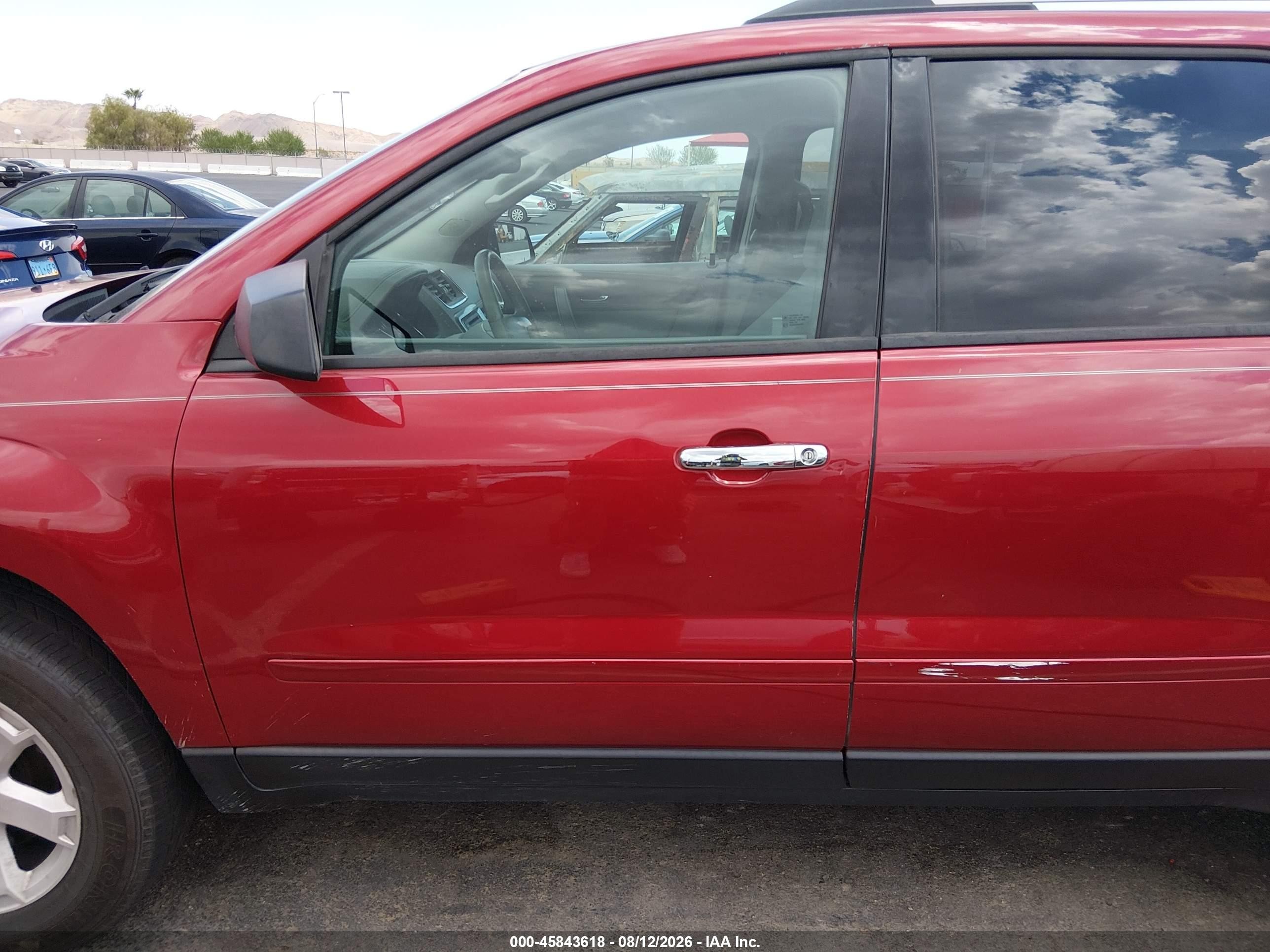 2014 Gmc Acadia Sle-2 Красный vin: 1GKKRPKD2EJ315413