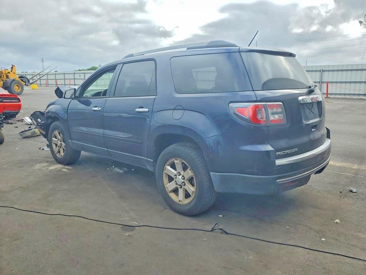 2015 Gmc Acadia Sle Blue vin: 1GKKRPKD2FJ182380