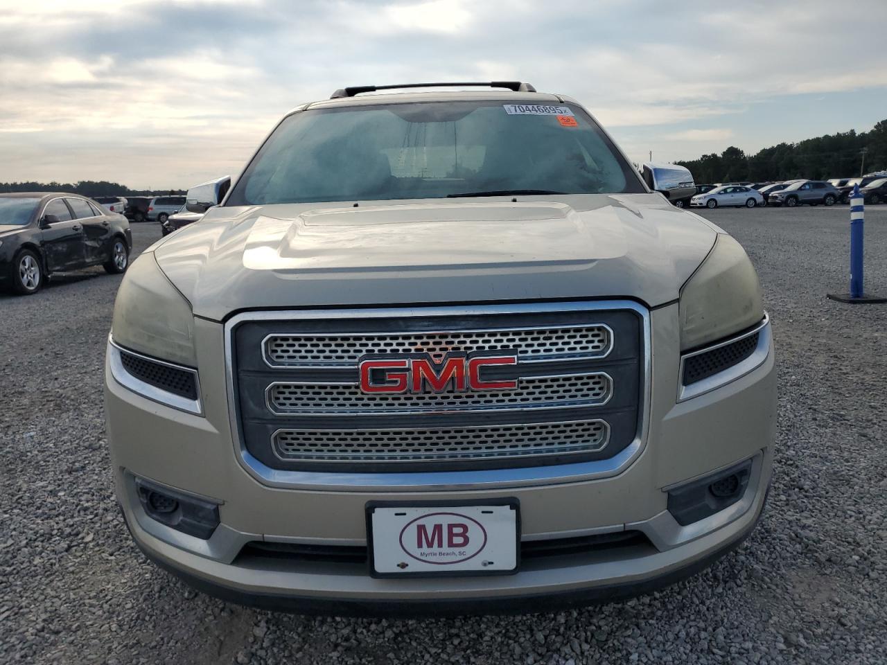 2014 Gmc Acadia Sle Gold vin: 1GKKRPKD3EJ128939