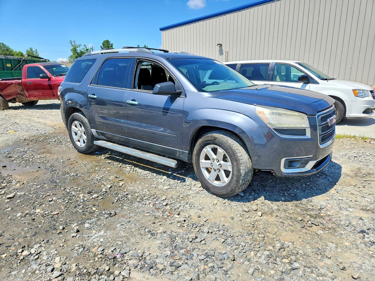 2014 Gmc Acadia Sle Синий vin: 1GKKRPKD3EJ308017