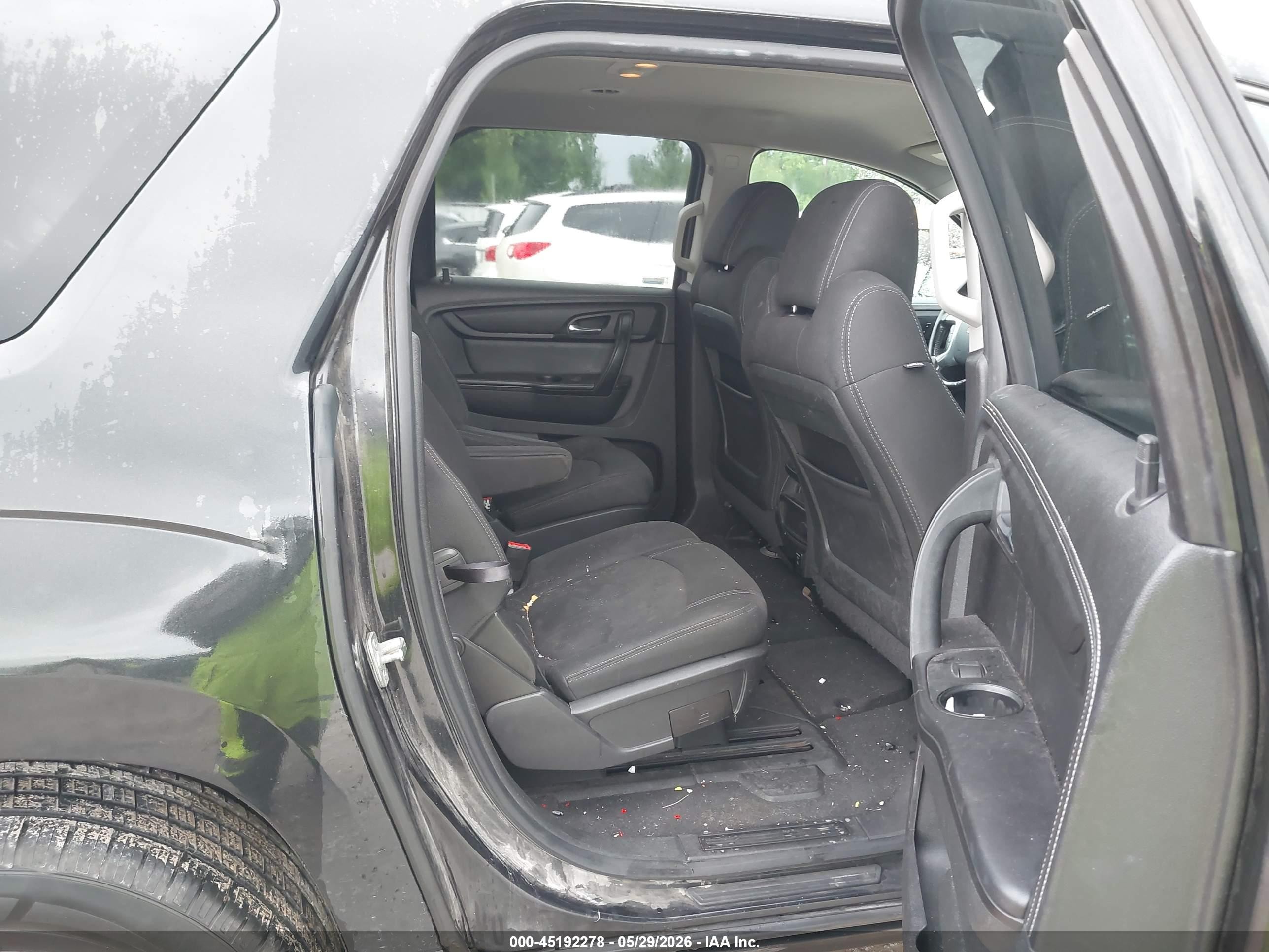 2015 Gmc Acadia Sle-2 Black vin: 1GKKRPKD3FJ155088