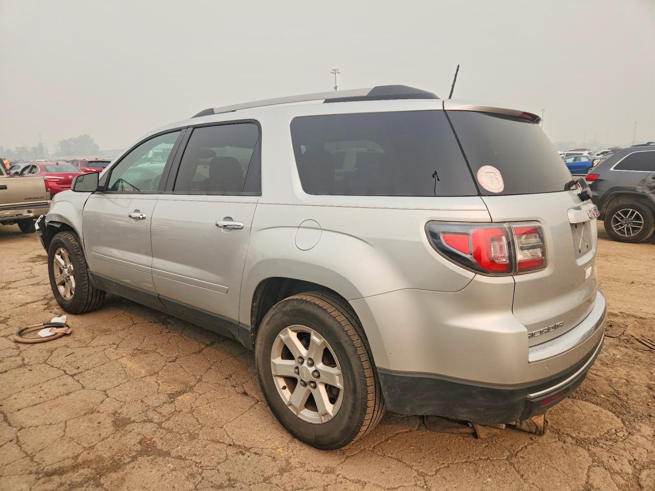 2014 Gmc Acadia Sle Silver vin: 1GKKRPKD4EJ104181