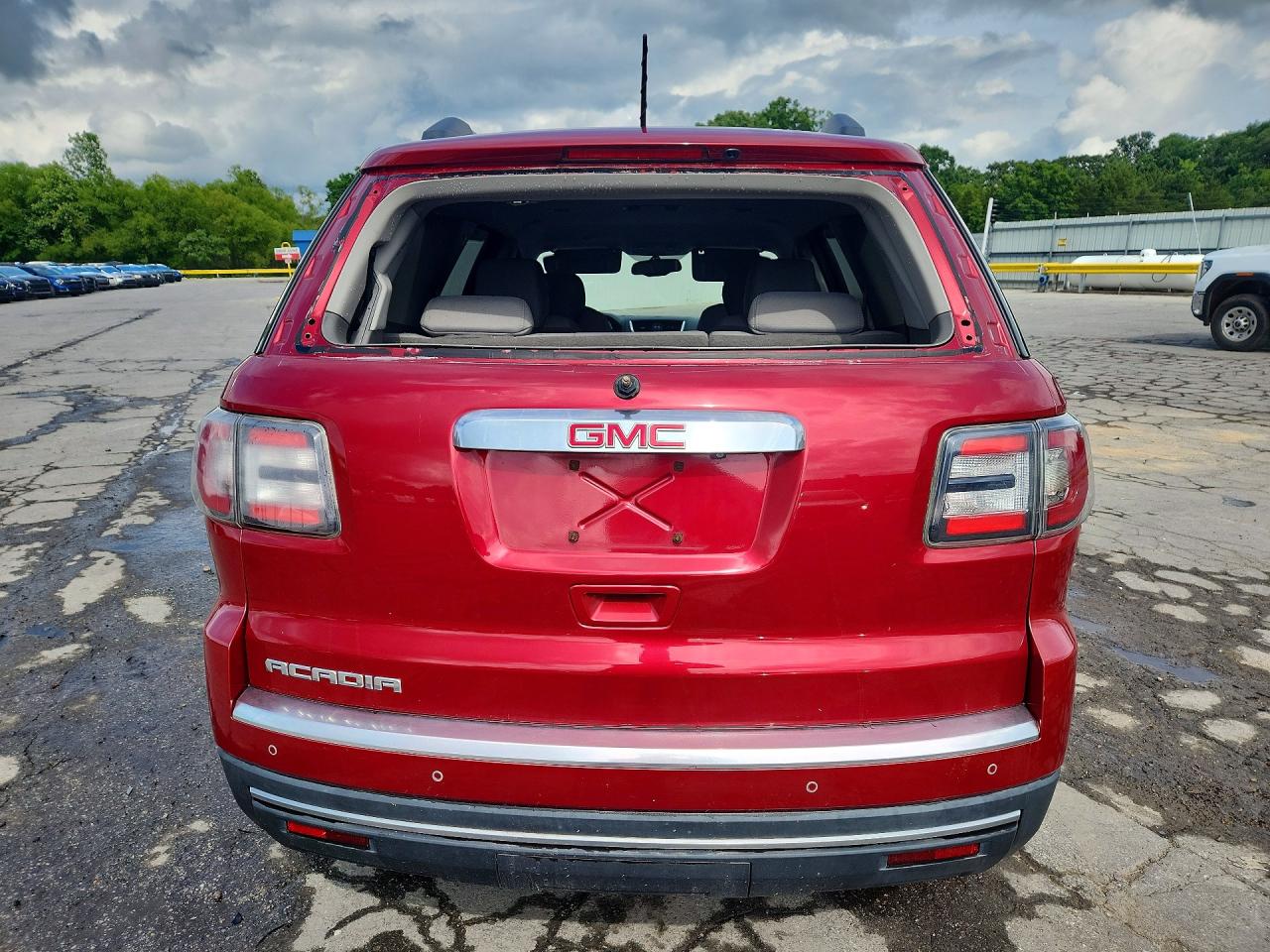 2014 Gmc Acadia Sle Maroon vin: 1GKKRPKD4EJ168639