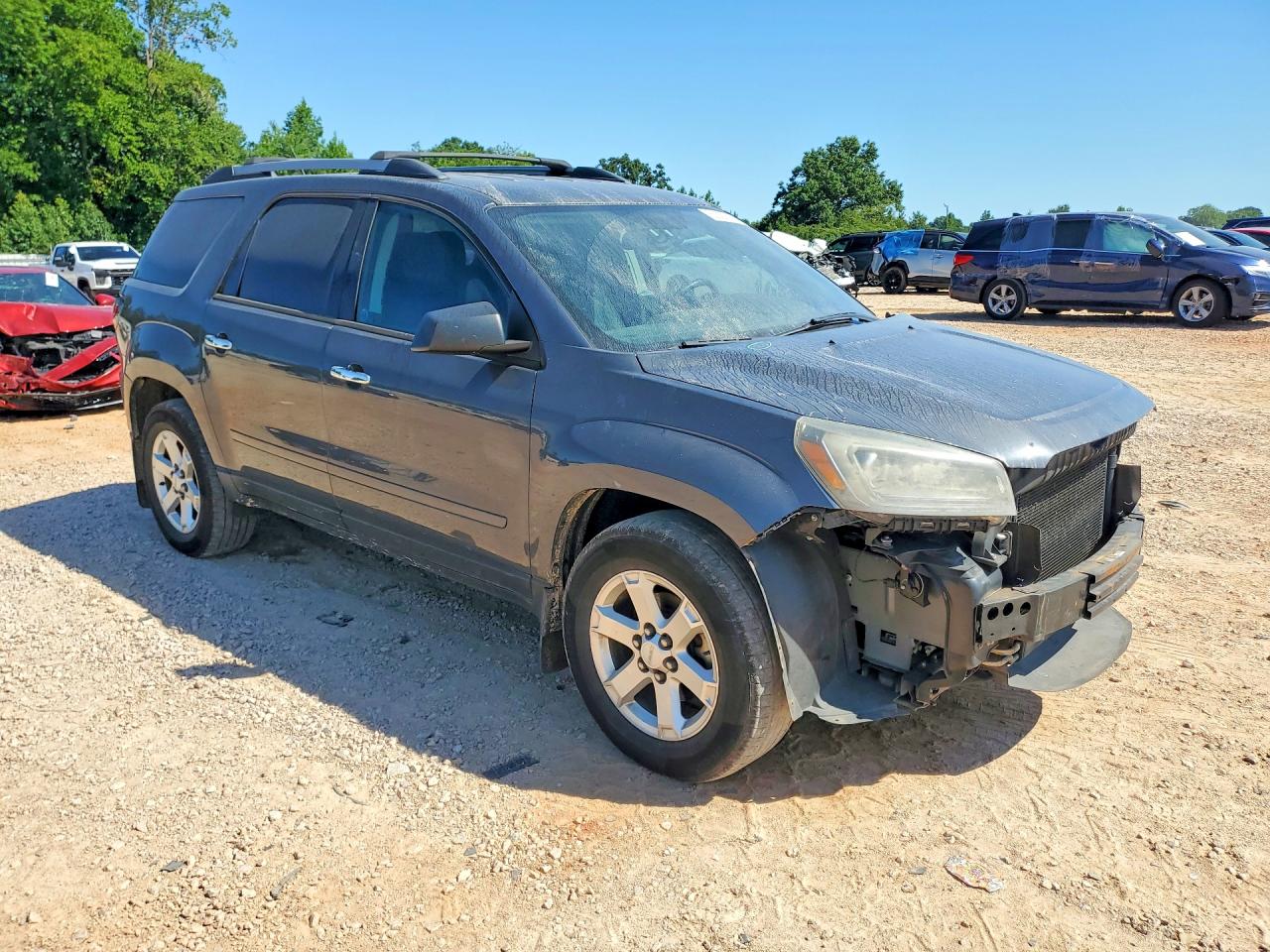 2014 Gmc Acadia Sle Charcoal vin: 1GKKRPKD4EJ327224