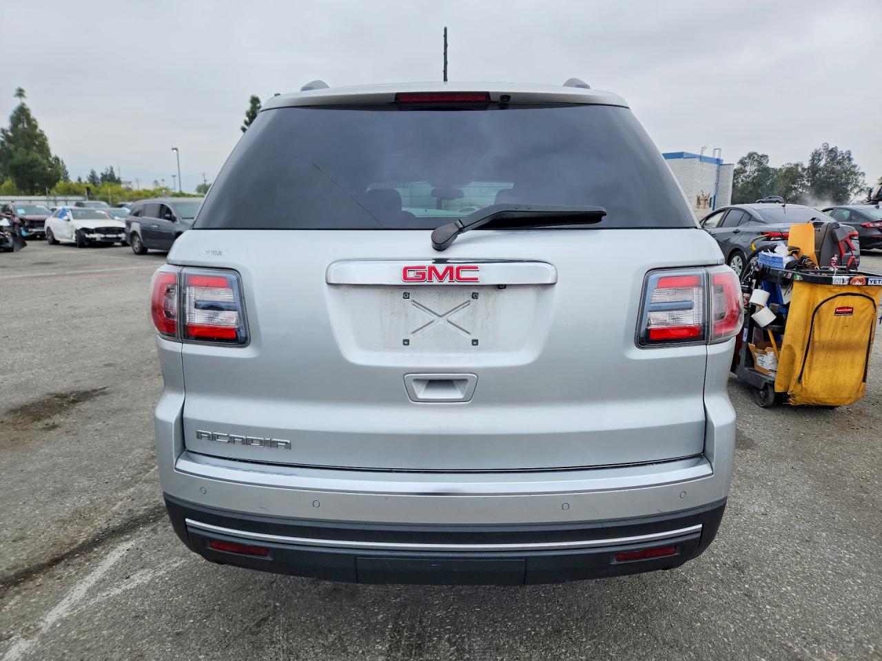 2014 Gmc Acadia Sle Silver vin: 1GKKRPKD4EJ375449