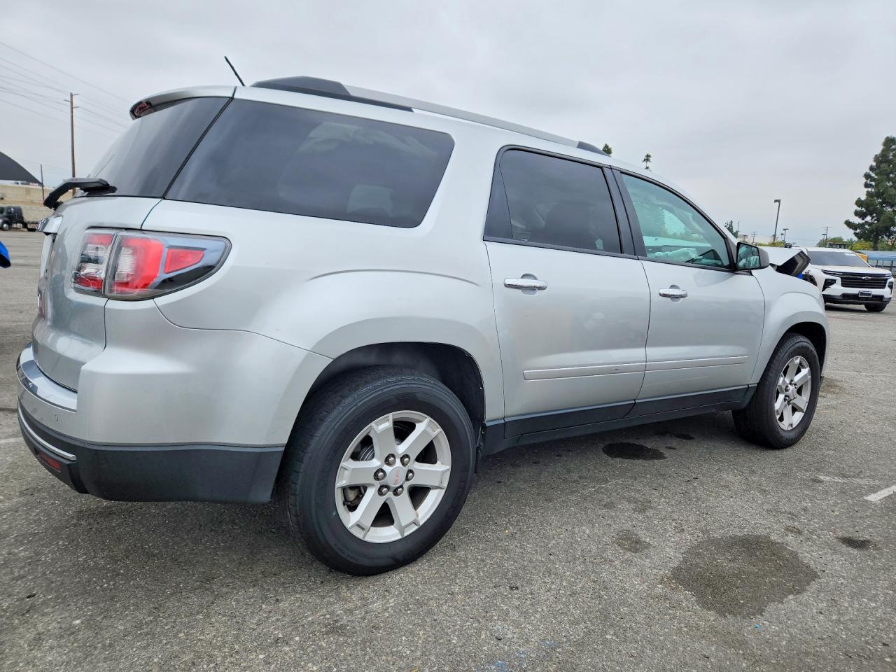 2014 Gmc Acadia Sle Silver vin: 1GKKRPKD4EJ375449