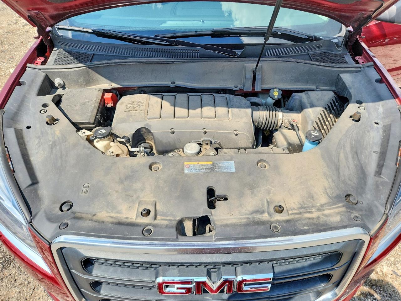 2015 Gmc Acadia Sle Red vin: 1GKKRPKD4FJ122259