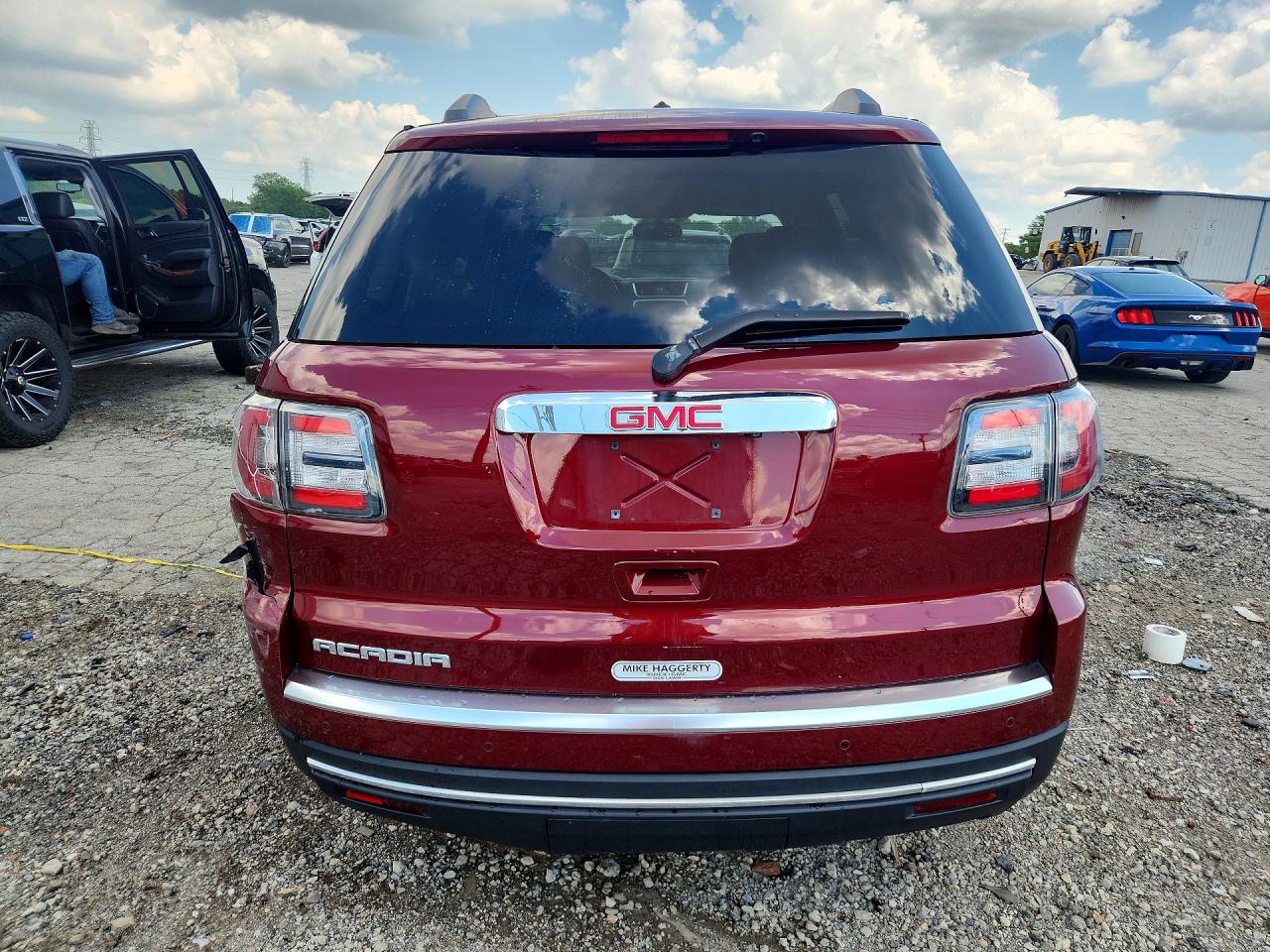2015 Gmc Acadia Sle Red vin: 1GKKRPKD4FJ122259