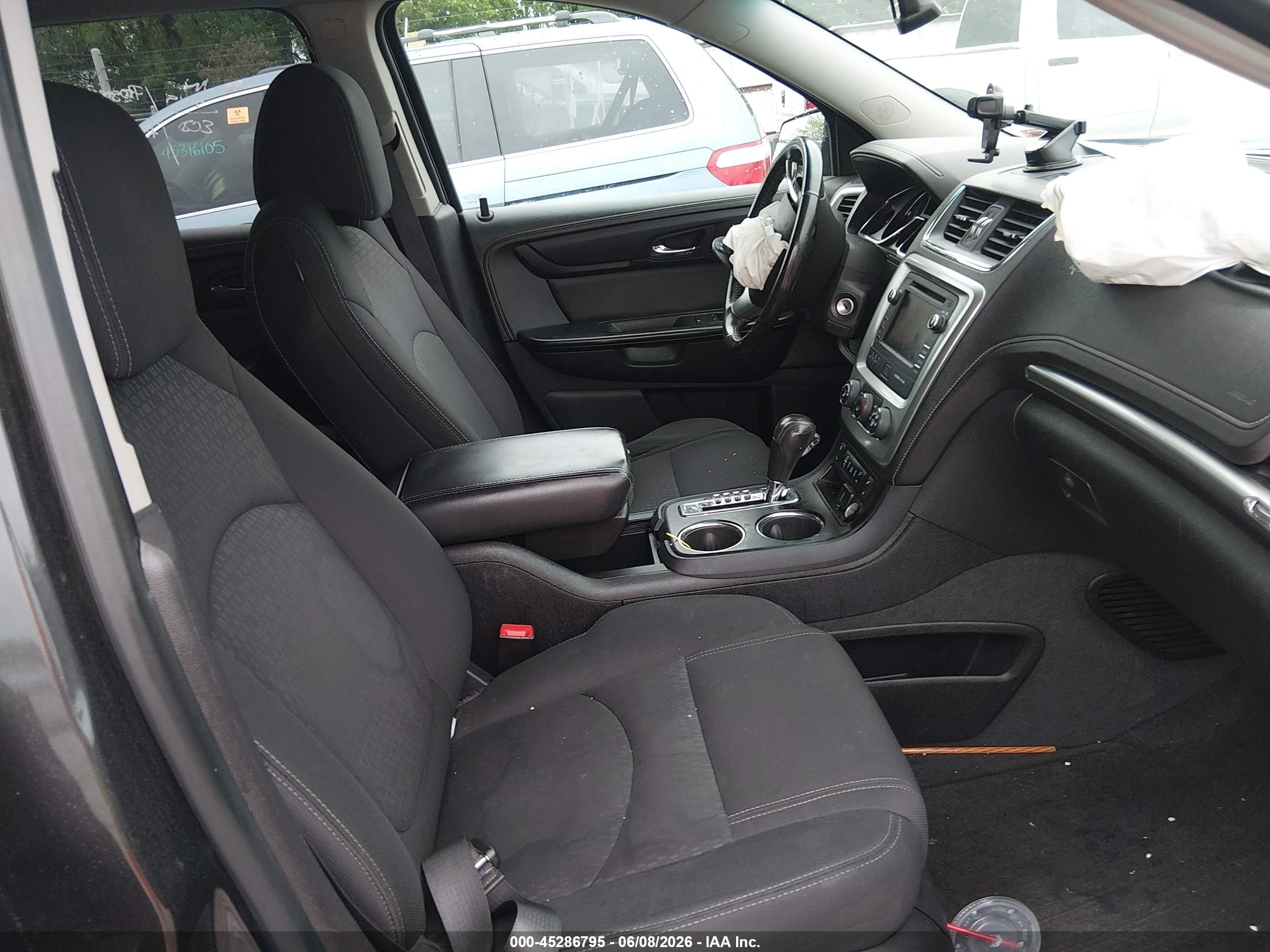 2015 Gmc Acadia Sle-2 Black vin: 1GKKRPKD4FJ131303