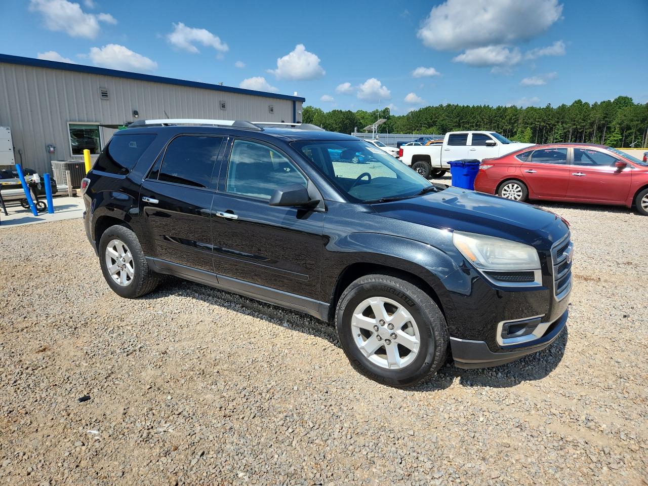 2015 Gmc Acadia Sle Black vin: 1GKKRPKD4FJ249075
