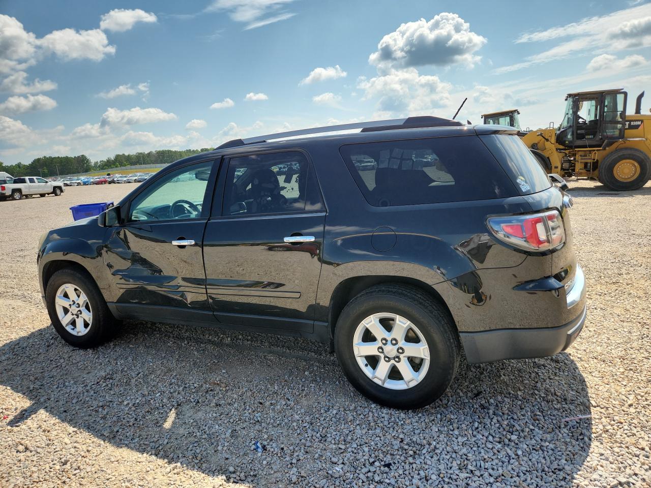 2015 Gmc Acadia Sle Black vin: 1GKKRPKD4FJ249075