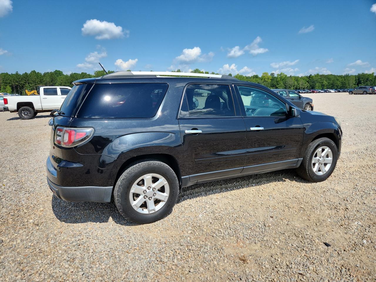 2015 Gmc Acadia Sle Black vin: 1GKKRPKD4FJ249075