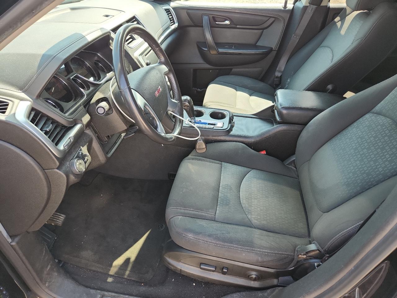 2015 Gmc Acadia Sle Black vin: 1GKKRPKD4FJ249075