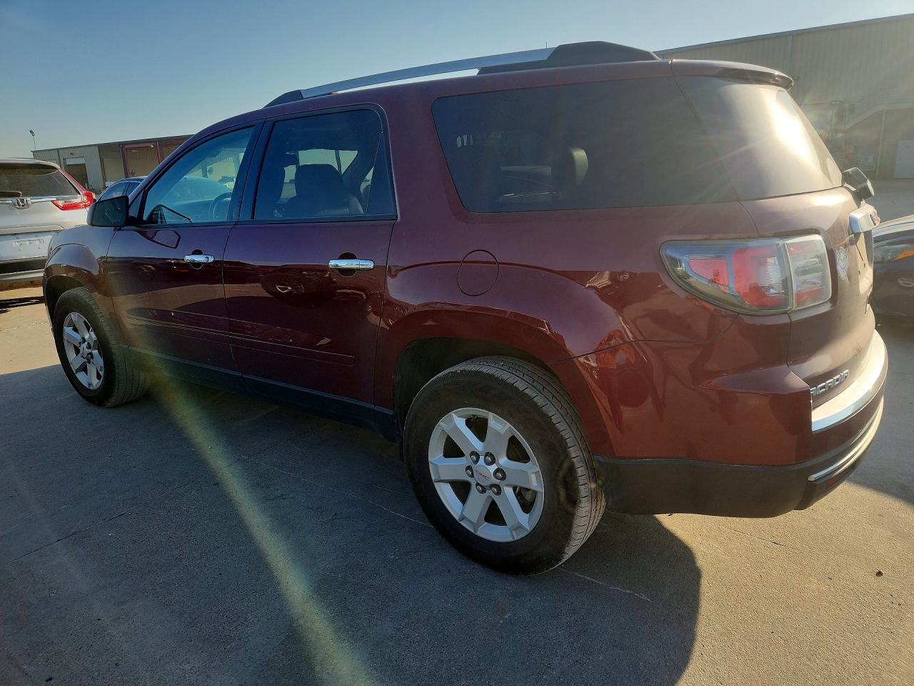2015 Gmc Acadia Sle Red vin: 1GKKRPKD5FJ172605