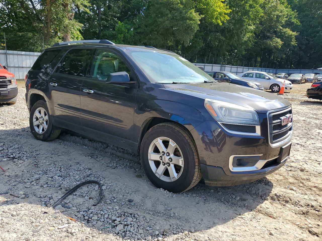 2015 Gmc Acadia Sle Charcoal vin: 1GKKRPKD5FJ358127