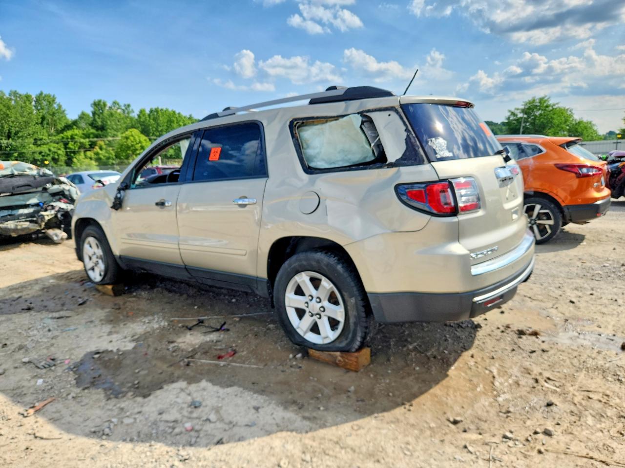 2013 Gmc Acadia Sle Кремовый vin: 1GKKRPKD6DJ156751