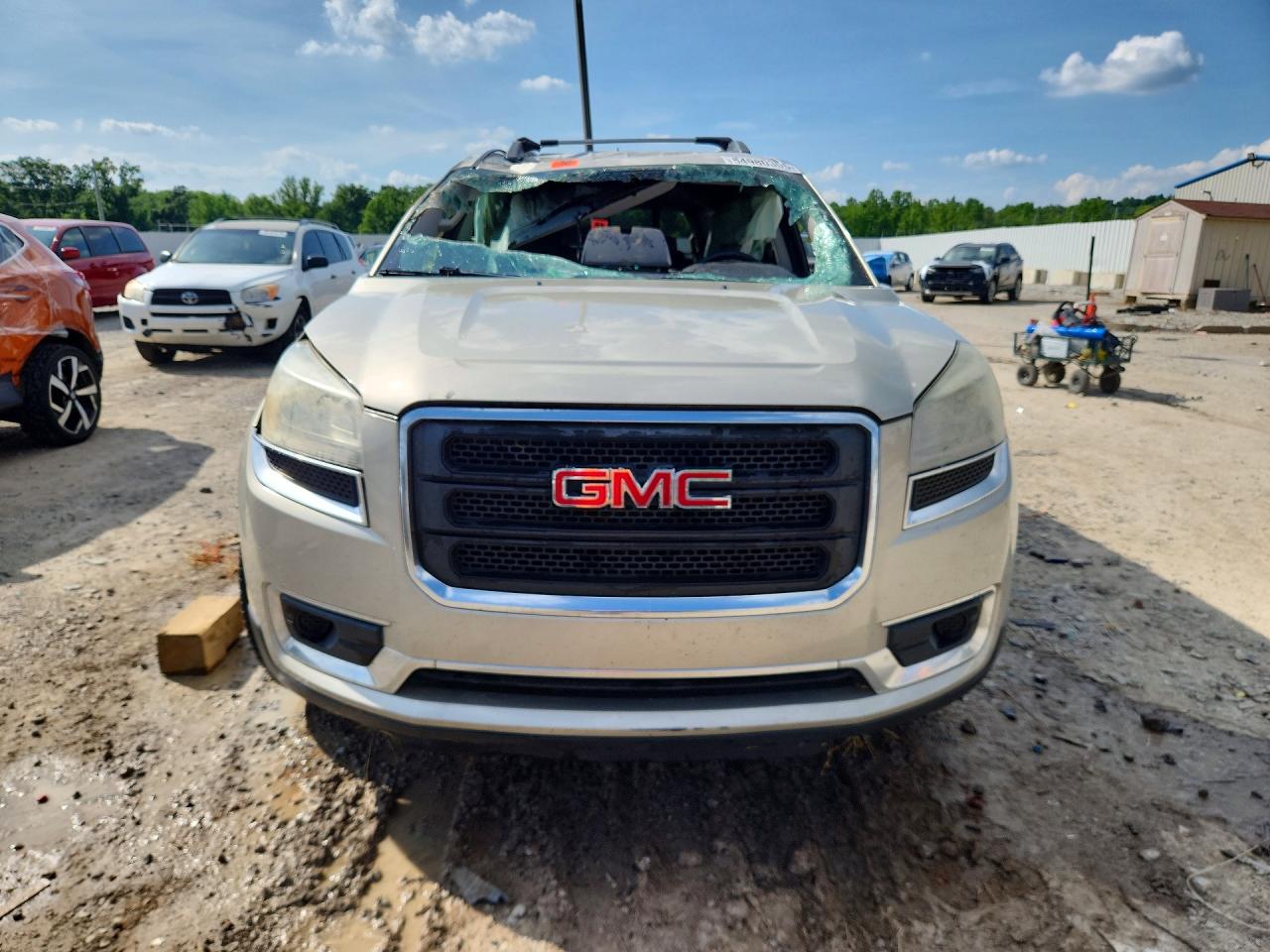 2013 Gmc Acadia Sle Кремовый vin: 1GKKRPKD6DJ156751