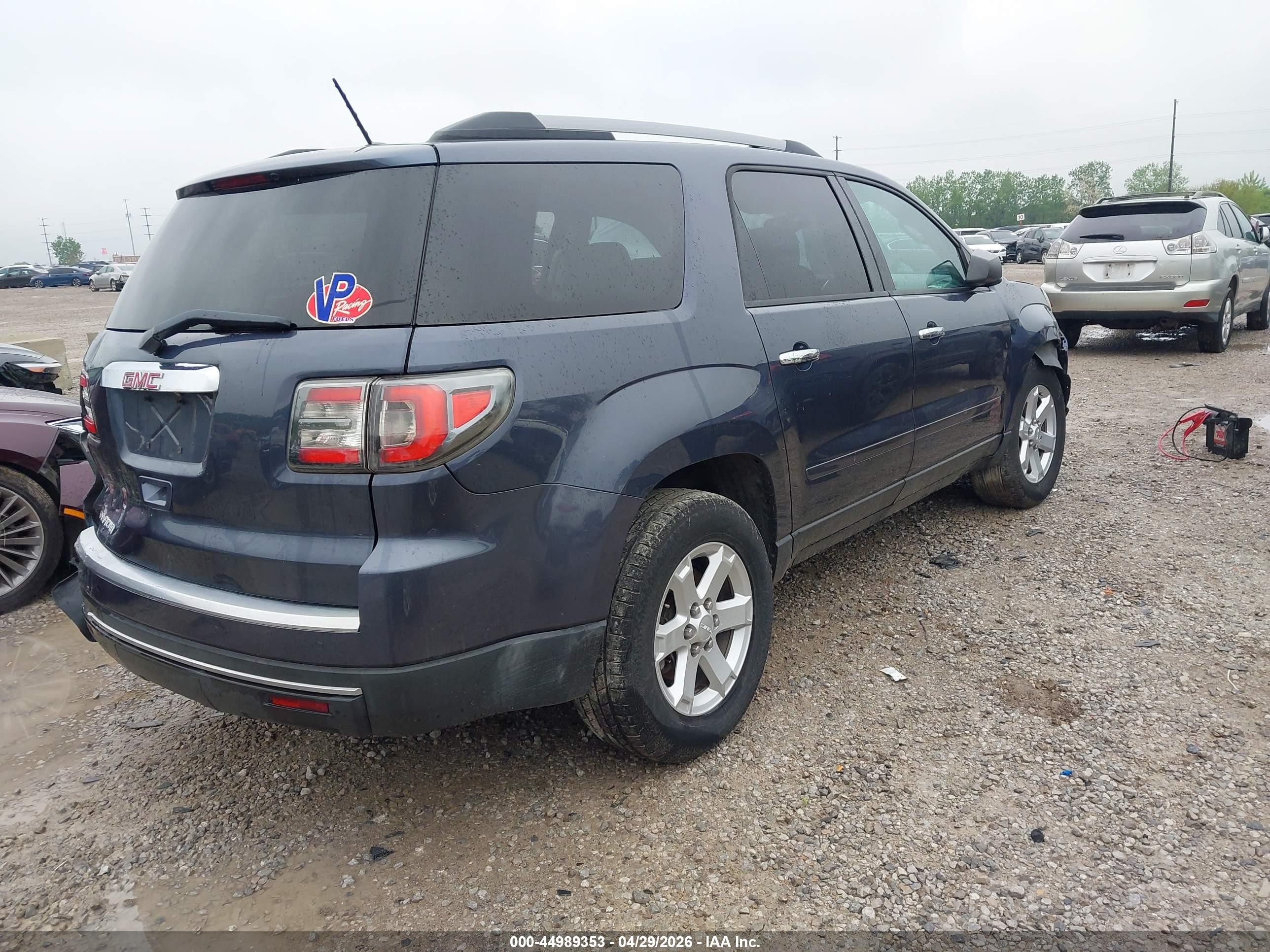 2013 Gmc Acadia Sle-2 Синий vin: 1GKKRPKD6DJ236860