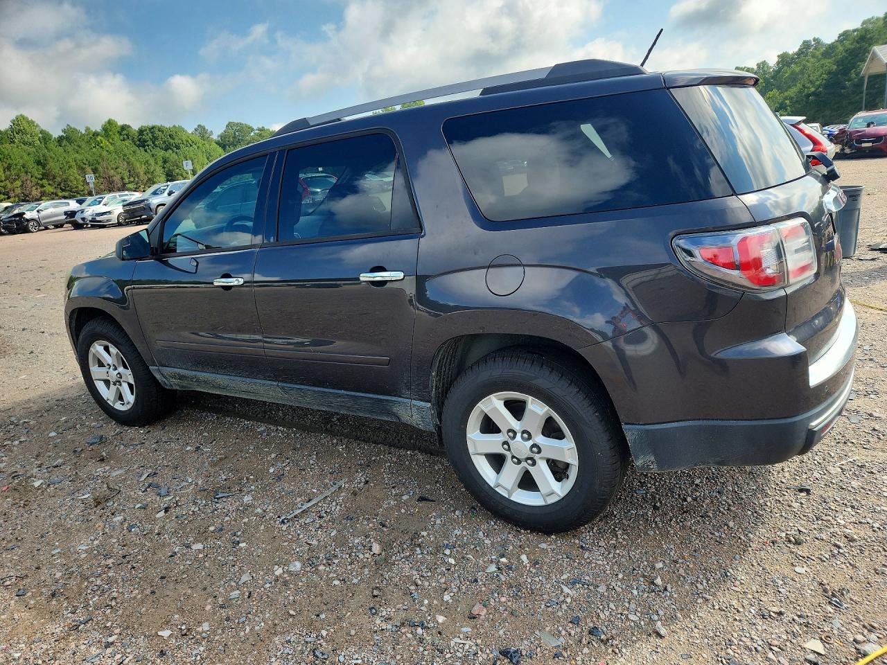2013 Gmc Acadia Sle Black vin: 1GKKRPKD6DJ242271