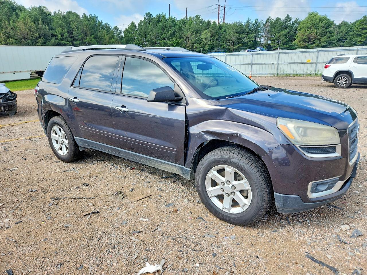 2013 Gmc Acadia Sle Black vin: 1GKKRPKD6DJ242271