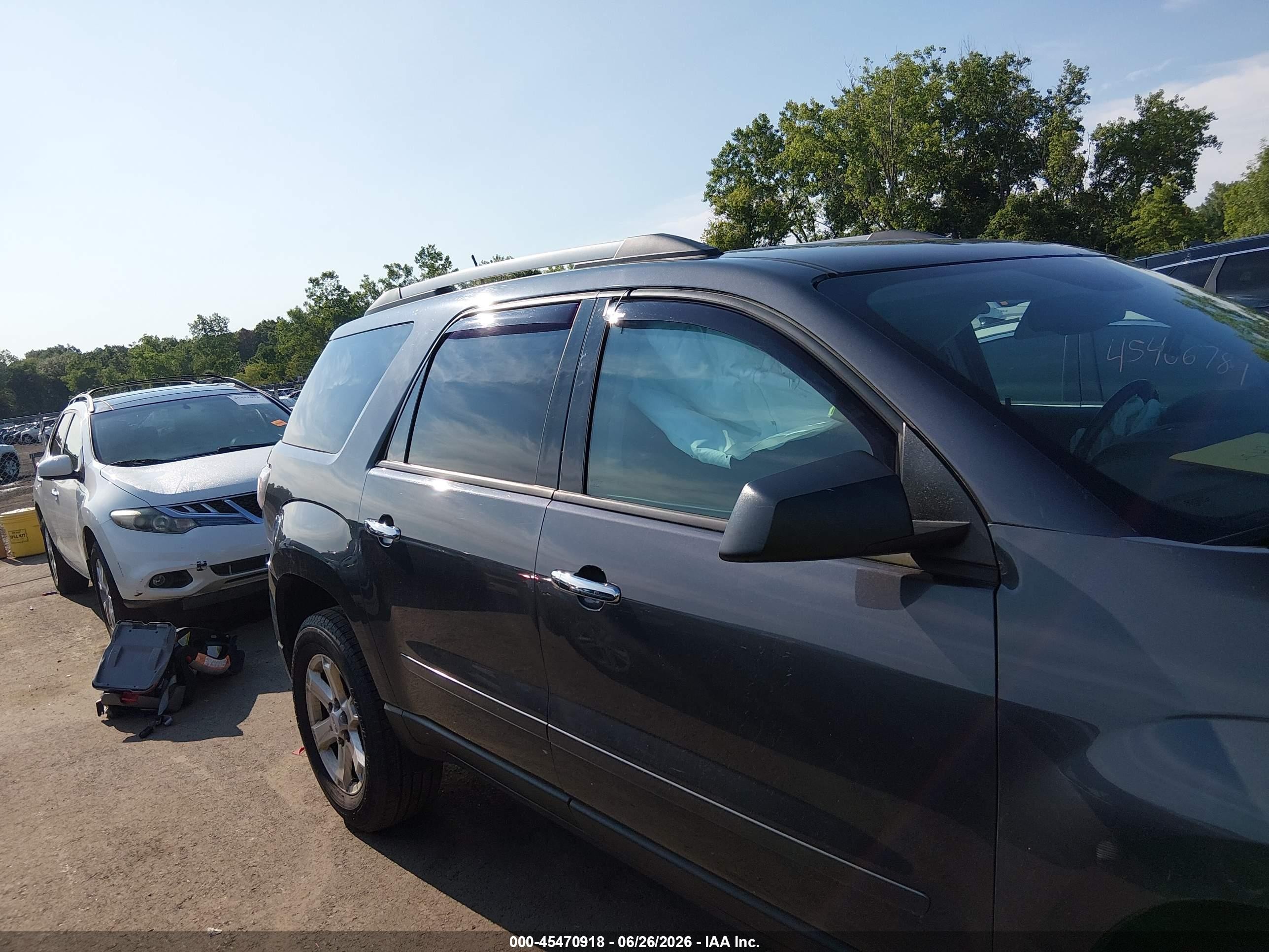 2014 Gmc Acadia Sle-2 Gray vin: 1GKKRPKD6EJ181733