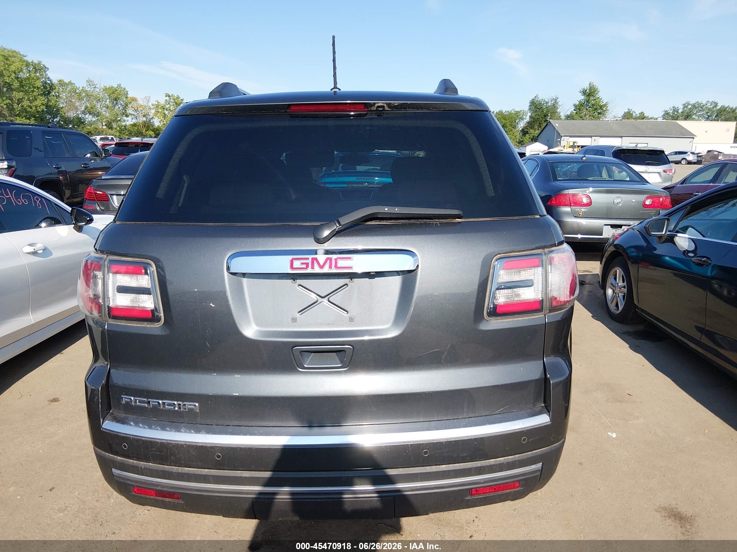 2014 Gmc Acadia Sle-2 Gray vin: 1GKKRPKD6EJ181733