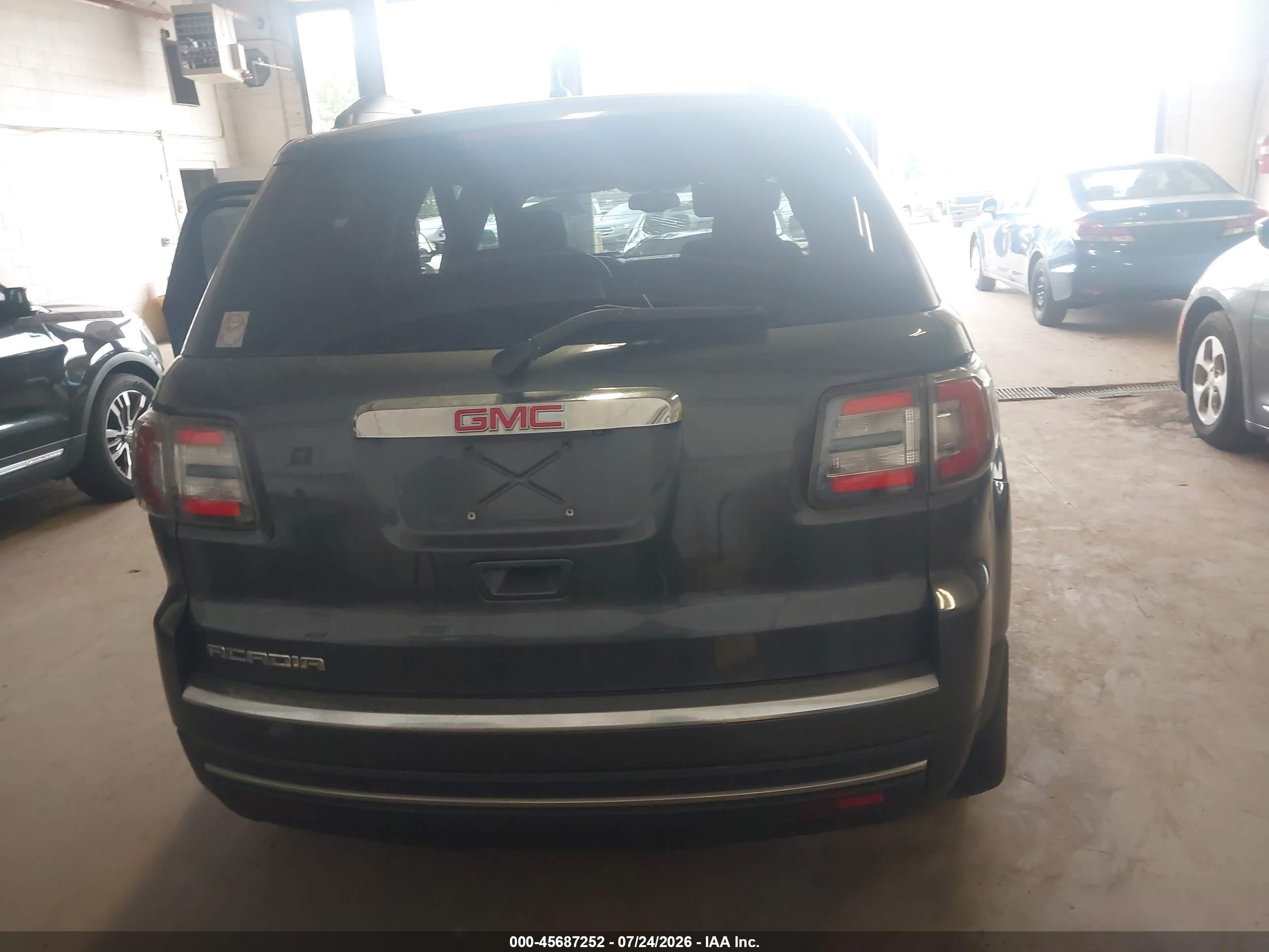 2014 Gmc Acadia Sle-2 Черный vin: 1GKKRPKD6EJ243745