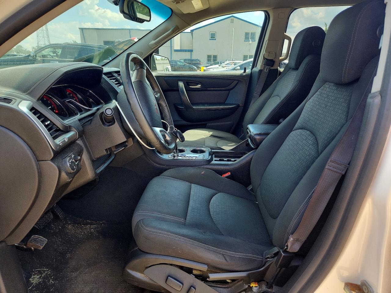 2015 Gmc Acadia Sle White vin: 1GKKRPKD6FJ273765
