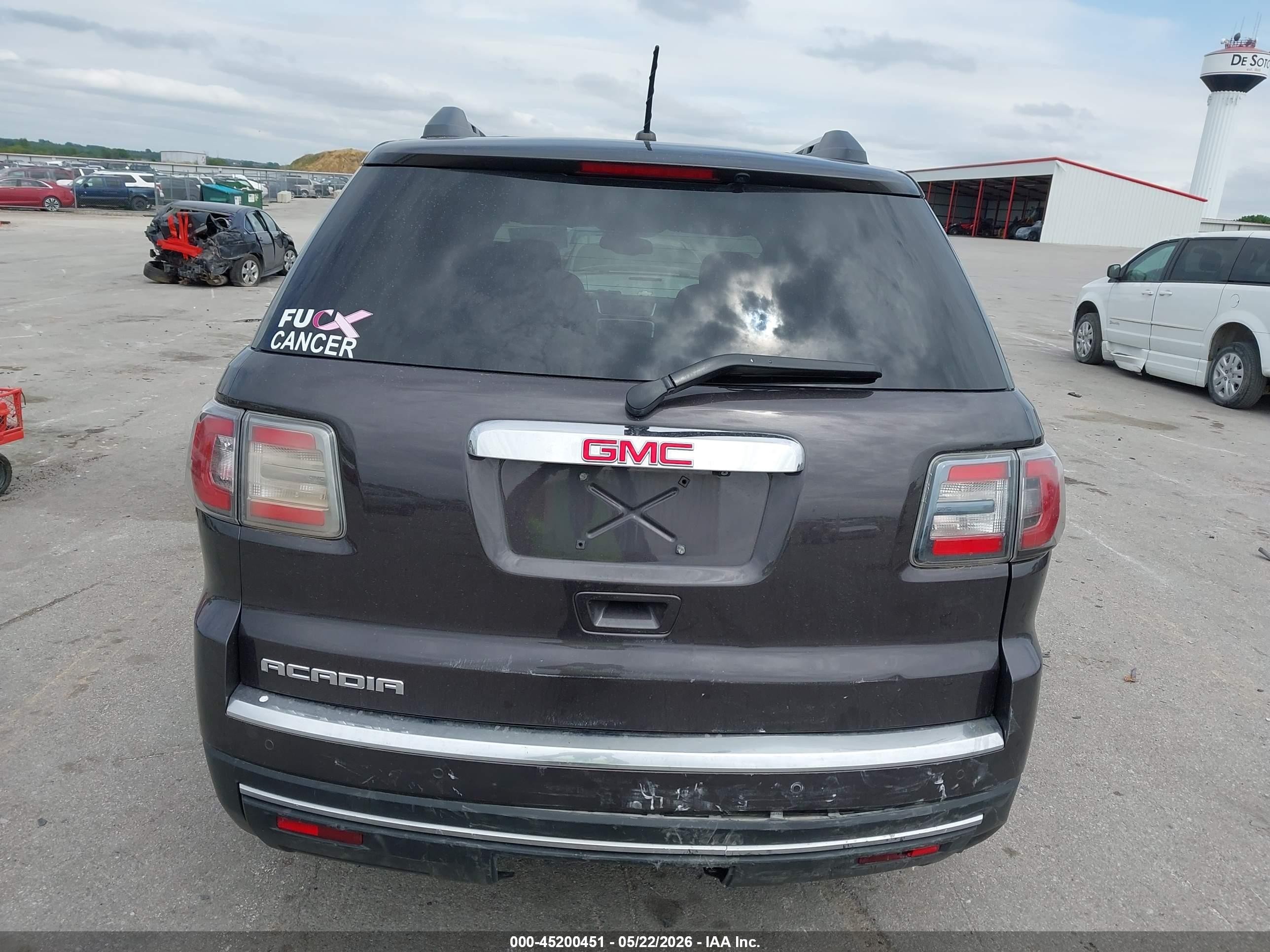 2013 Gmc Acadia Sle-2 Brown vin: 1GKKRPKD7DJ158458