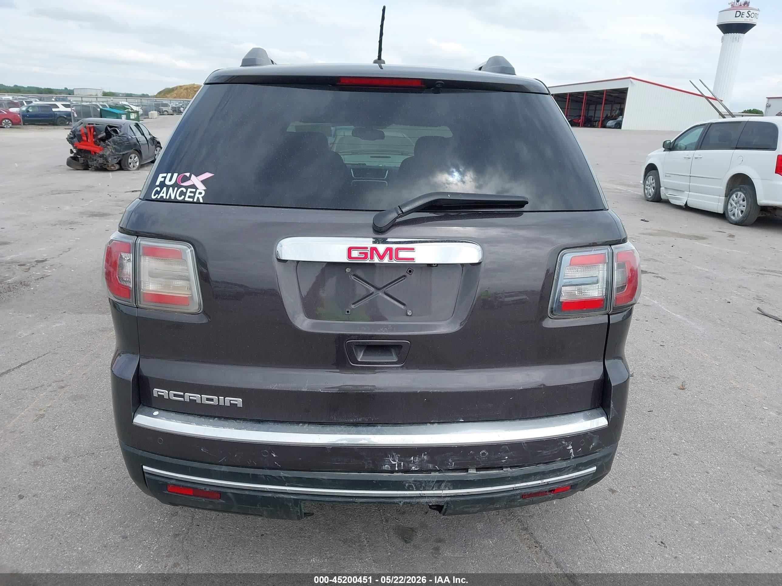 2013 Gmc Acadia Sle-2 Brown vin: 1GKKRPKD7DJ158458