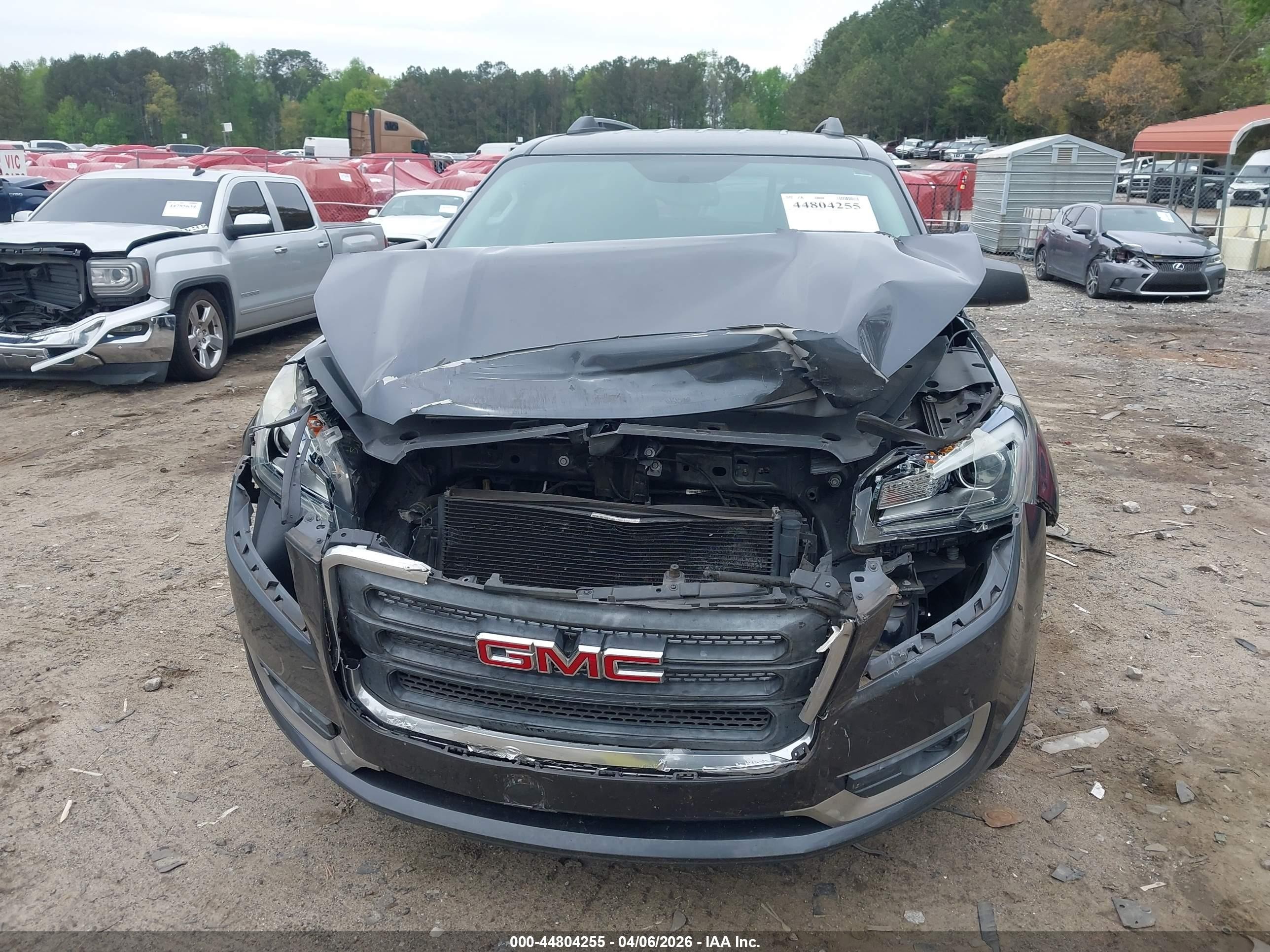 2014 Gmc Acadia Sle-2 Gray vin: 1GKKRPKD7EJ247223