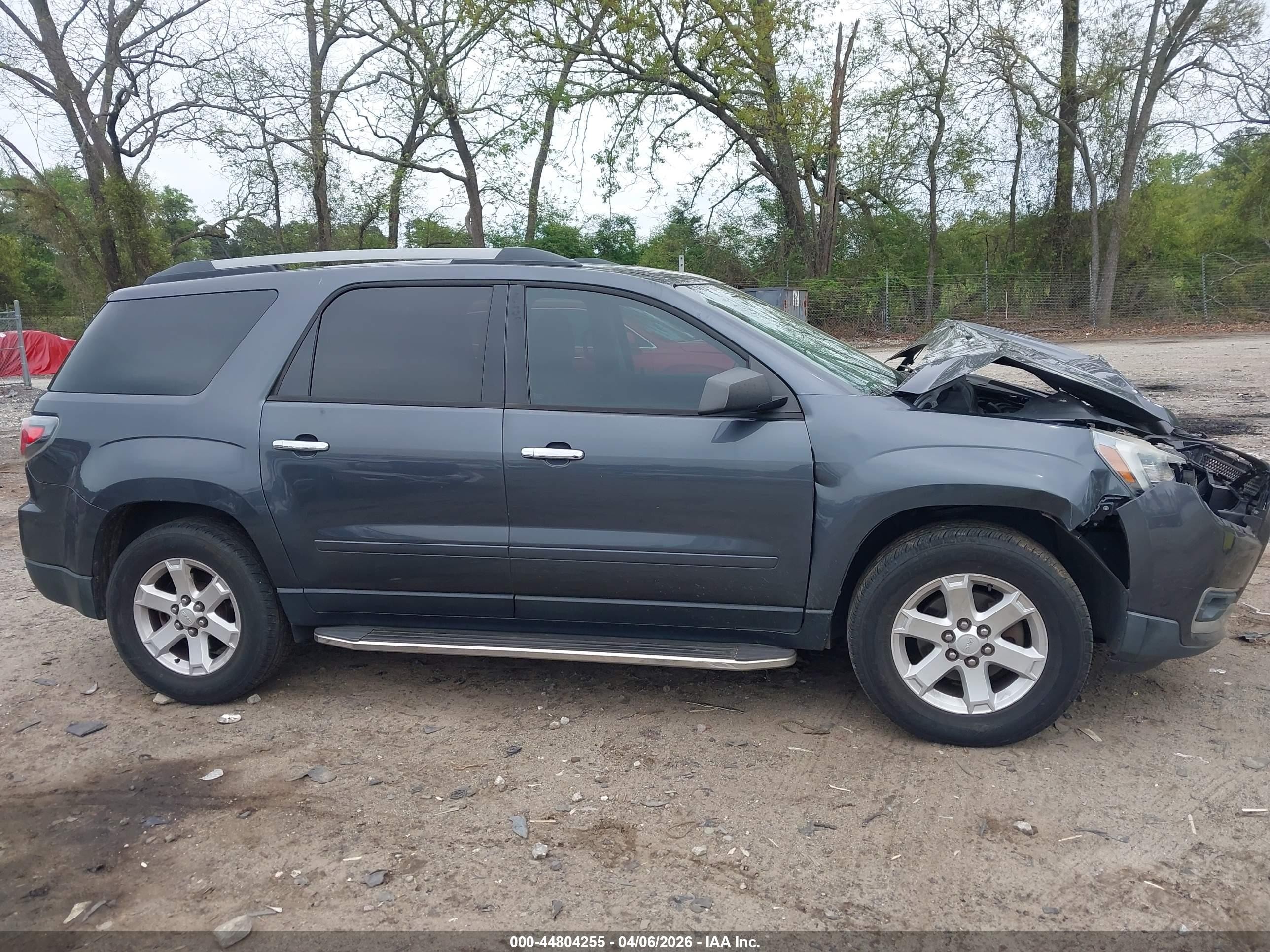 2014 Gmc Acadia Sle-2 Gray vin: 1GKKRPKD7EJ247223