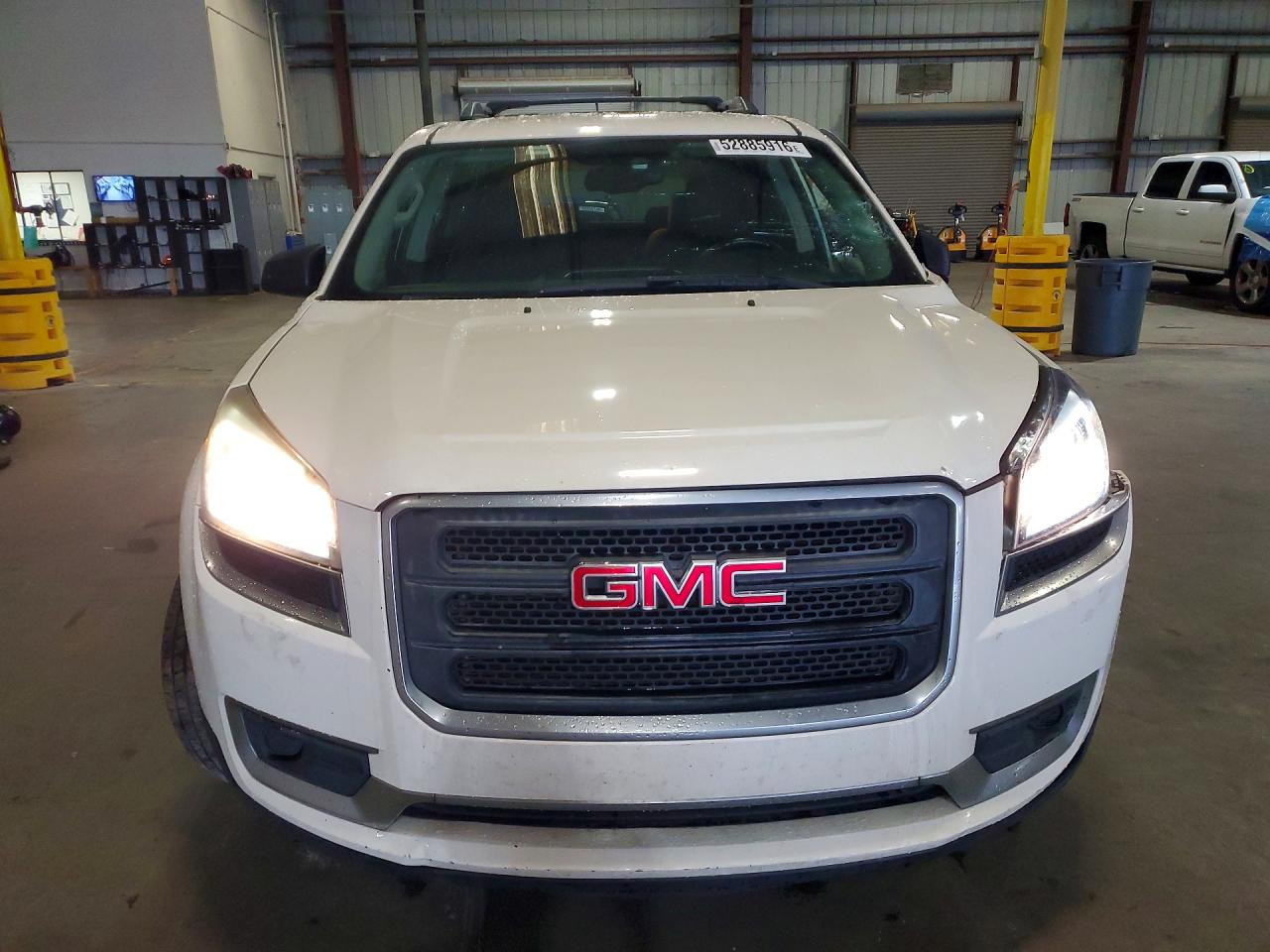 2014 Gmc Acadia Sle White vin: 1GKKRPKD7EJ361352