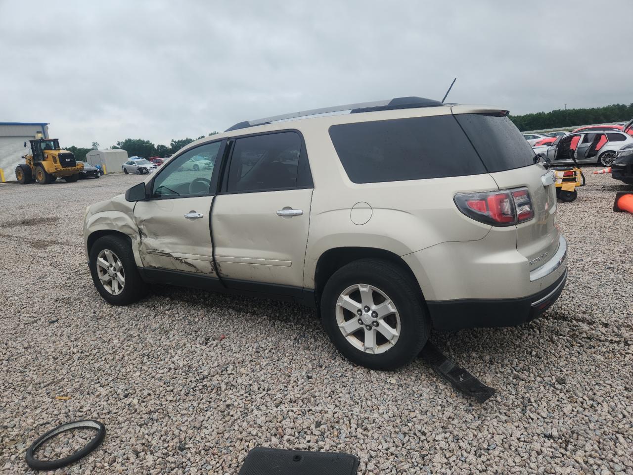 2015 Gmc Acadia Sle Beige vin: 1GKKRPKD7FJ148810