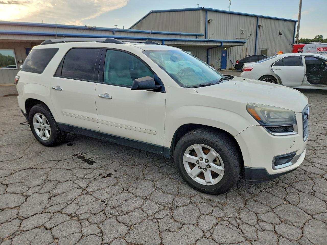 2015 Gmc Acadia Sle Белый vin: 1GKKRPKD7FJ215177