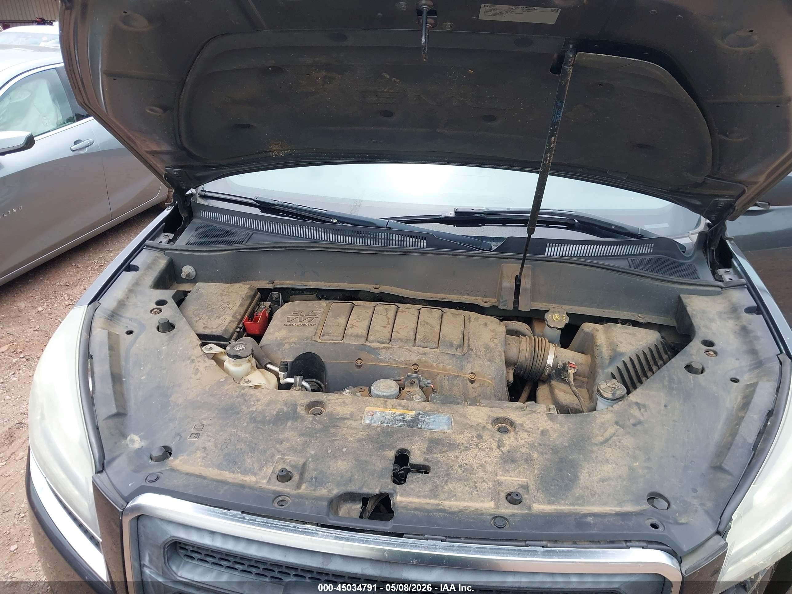 2015 Gmc Acadia Sle-2 Черный vin: 1GKKRPKD7FJ268865