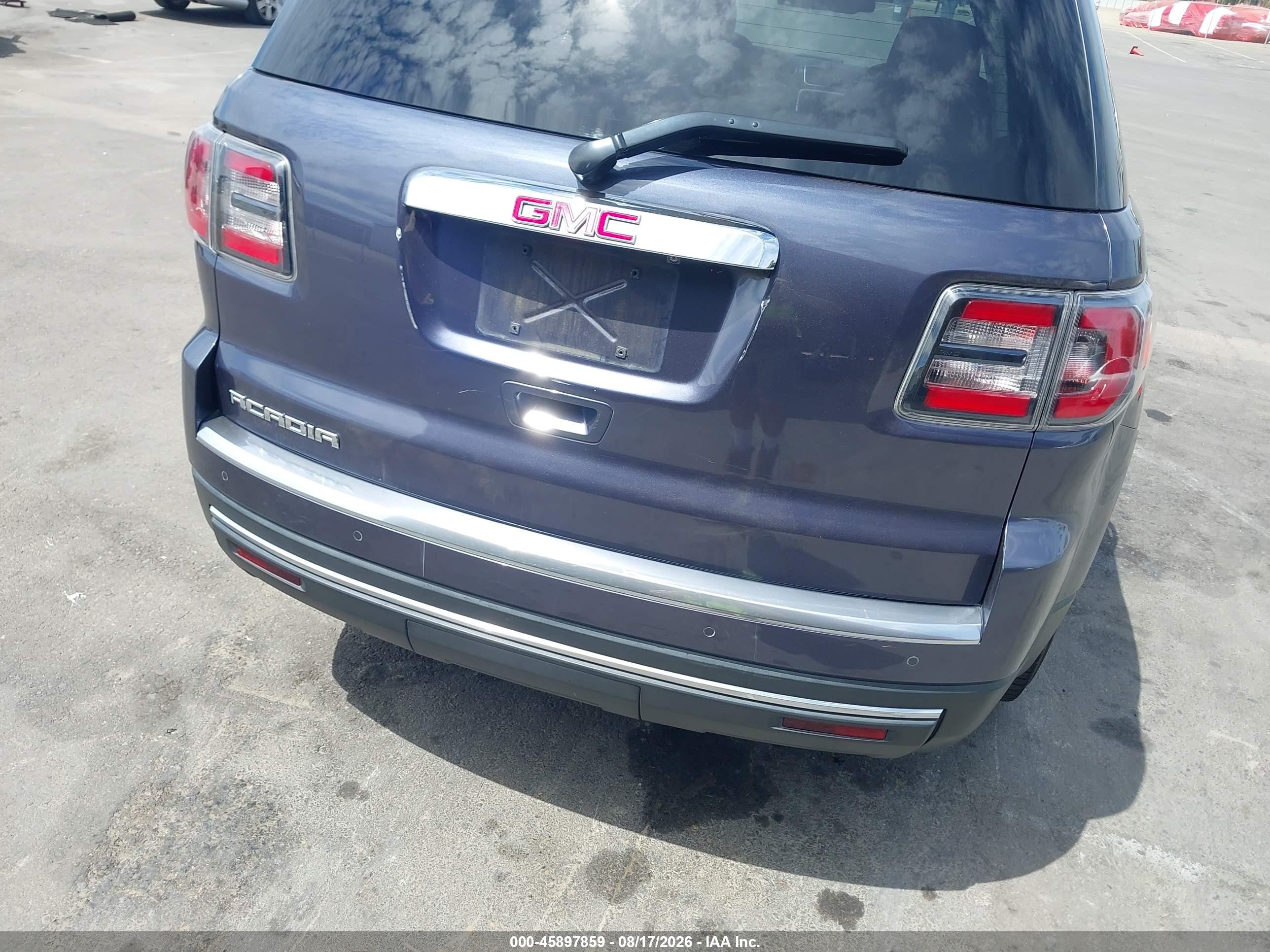 2014 Gmc Acadia Sle-2 Blue vin: 1GKKRPKD8EJ171852
