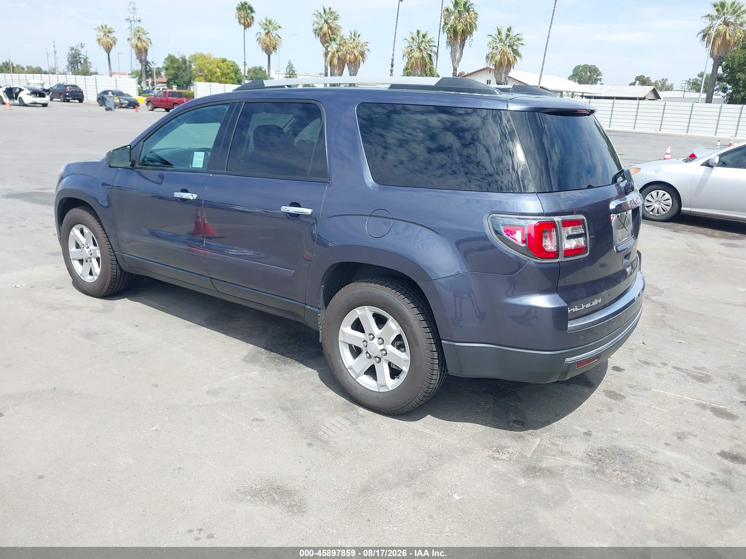 2014 Gmc Acadia Sle-2 Blue vin: 1GKKRPKD8EJ171852