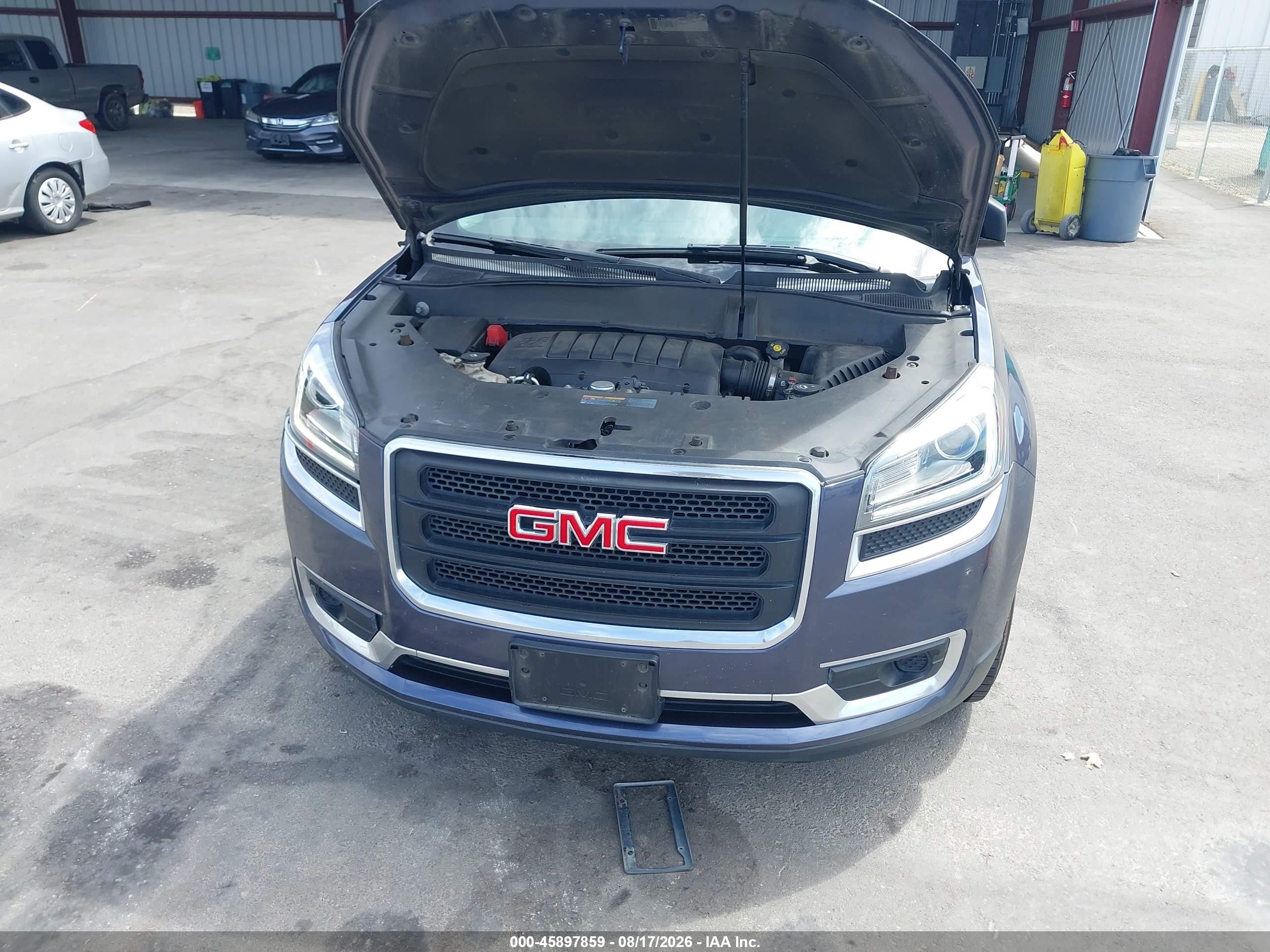 2014 Gmc Acadia Sle-2 Blue vin: 1GKKRPKD8EJ171852