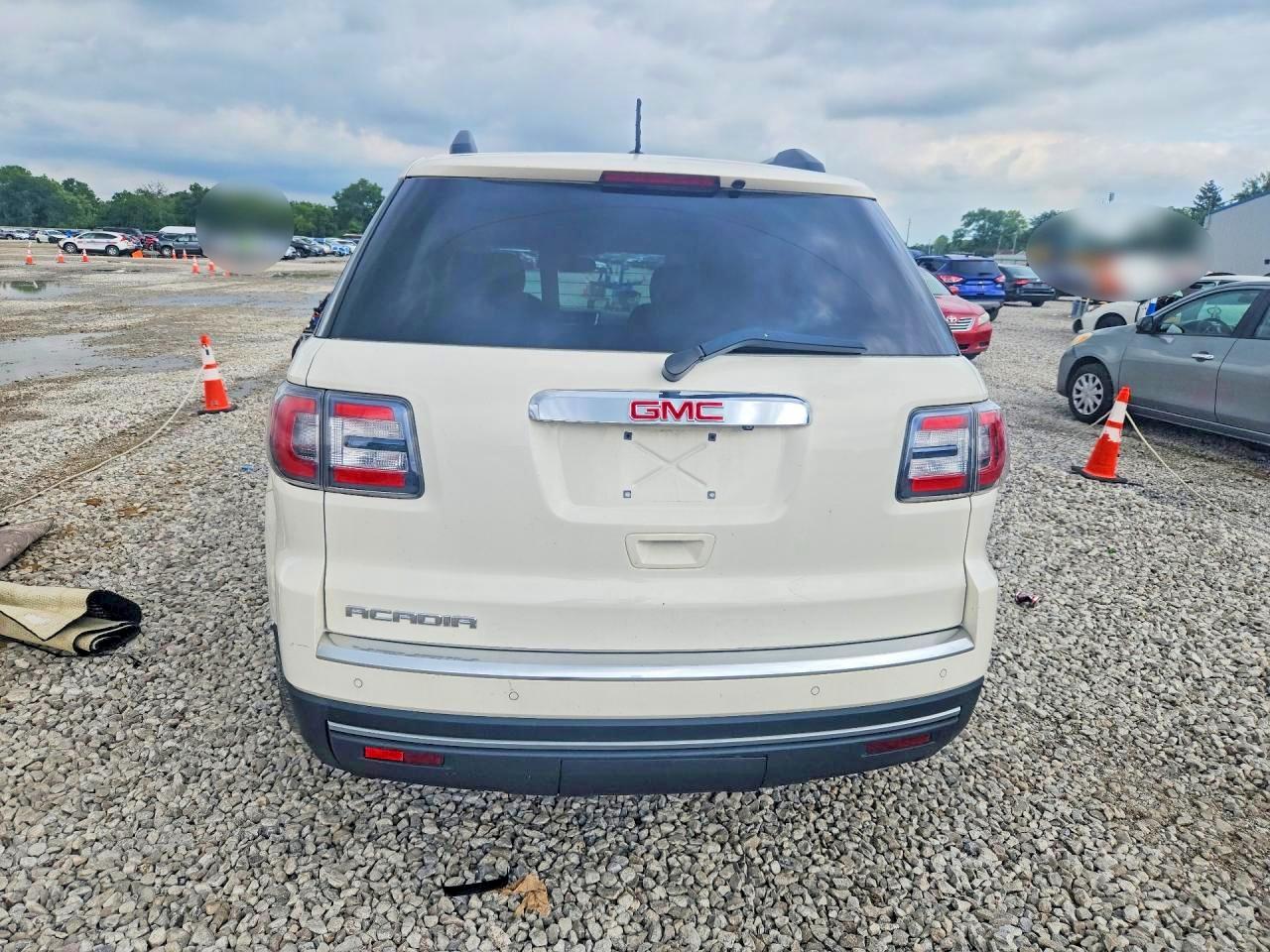 2015 Gmc Acadia Sle White vin: 1GKKRPKD9FJ184868