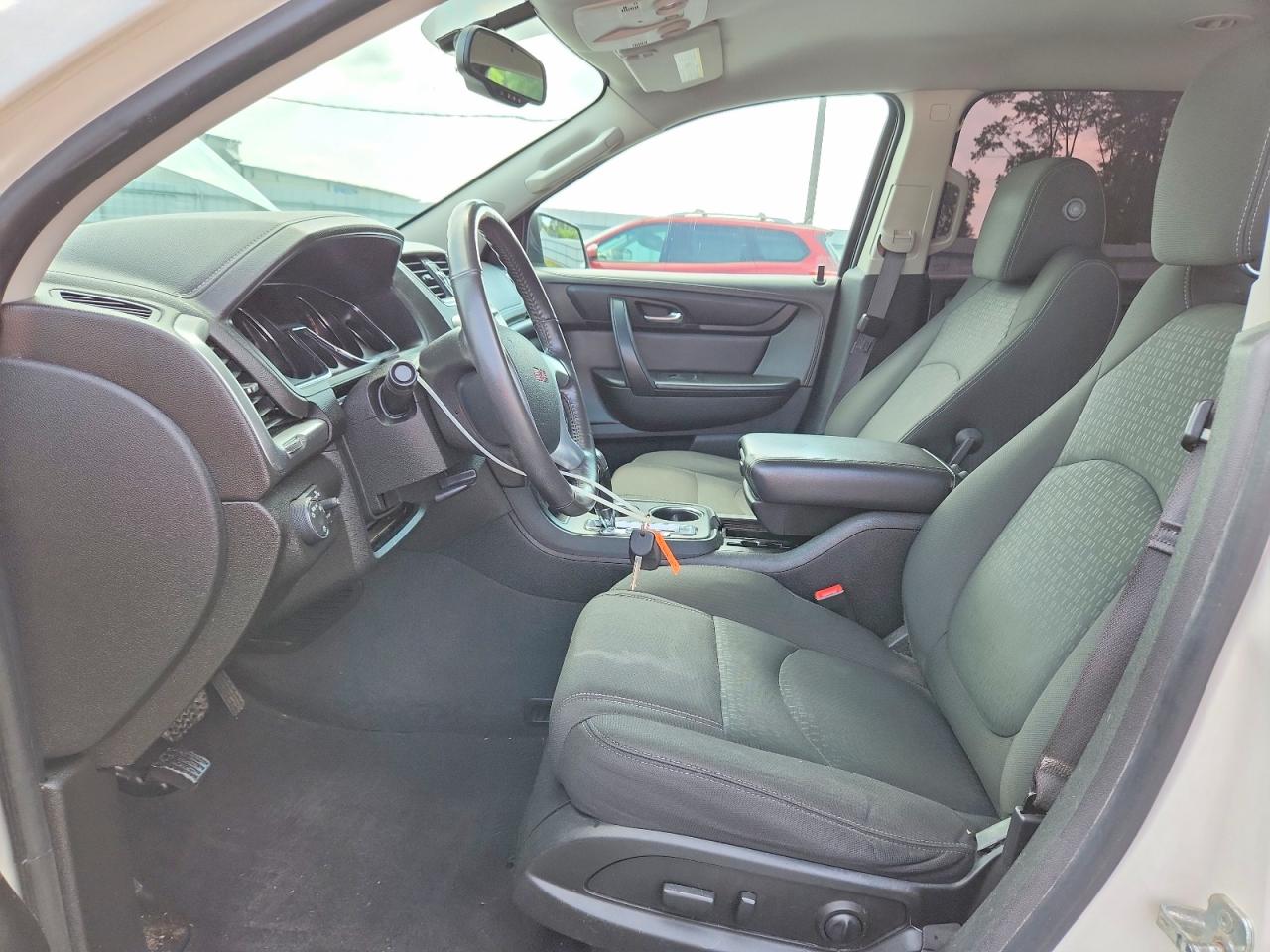 2015 Gmc Acadia Sle White vin: 1GKKRPKD9FJ243840