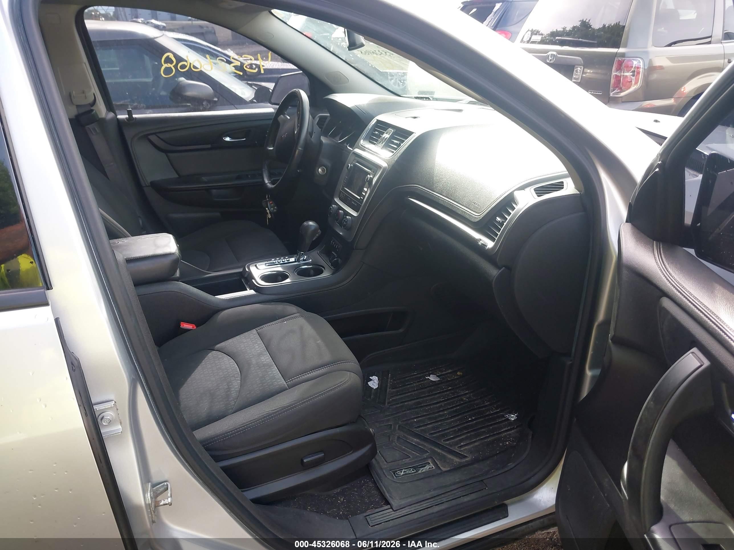 2015 Gmc Acadia Sle-2 Silver vin: 1GKKRPKD9FJ364447