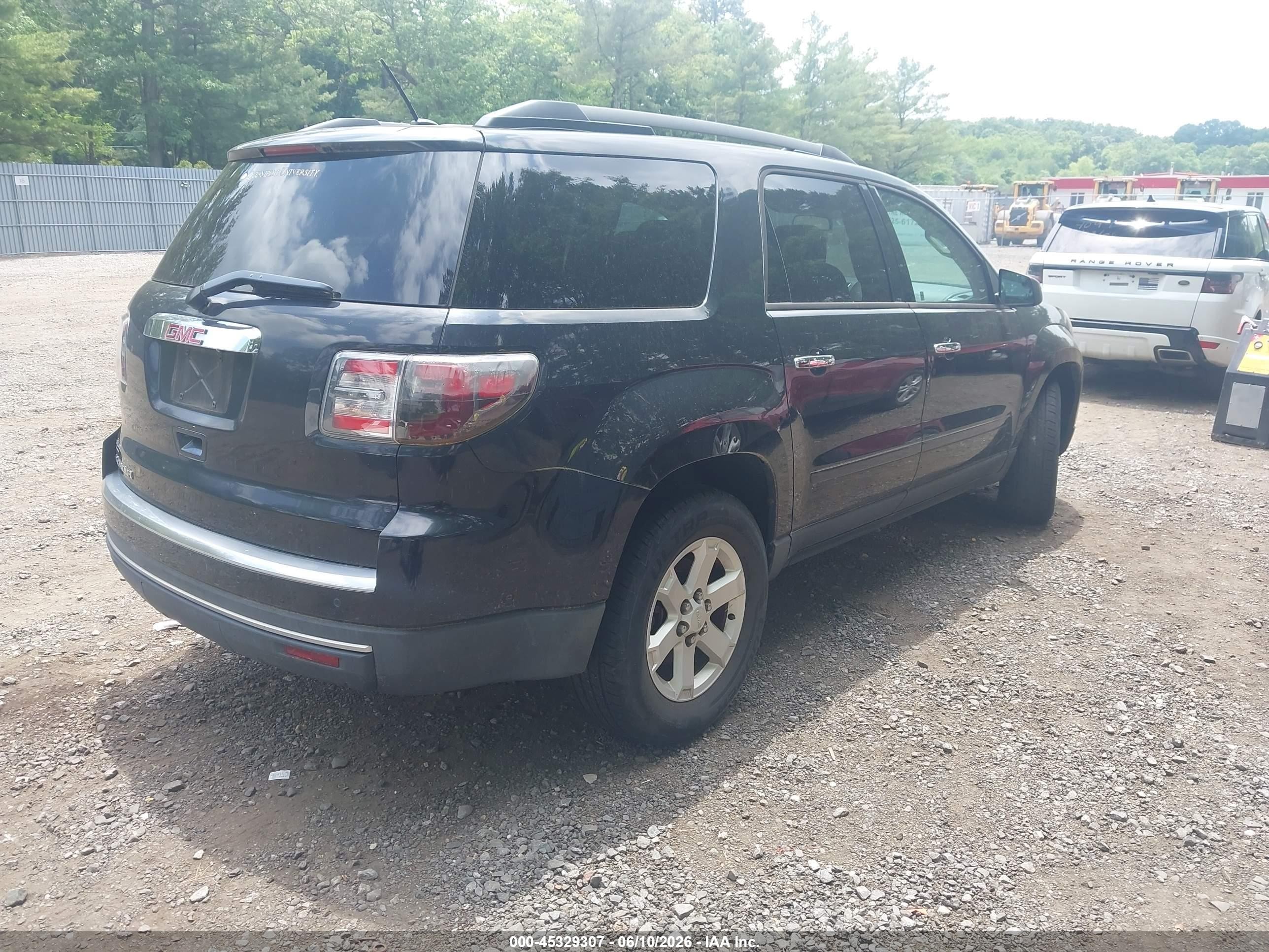 2013 Gmc Acadia Sle-2 Blue vin: 1GKKRPKDXDJ219933