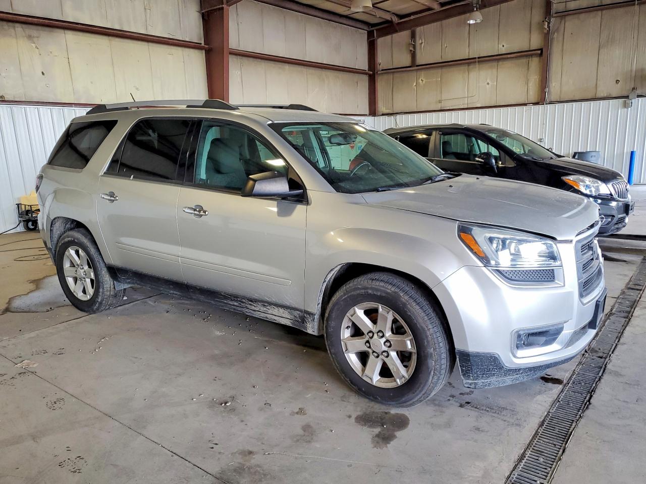 2014 Gmc Acadia Sle Silver vin: 1GKKRPKDXEJ180472
